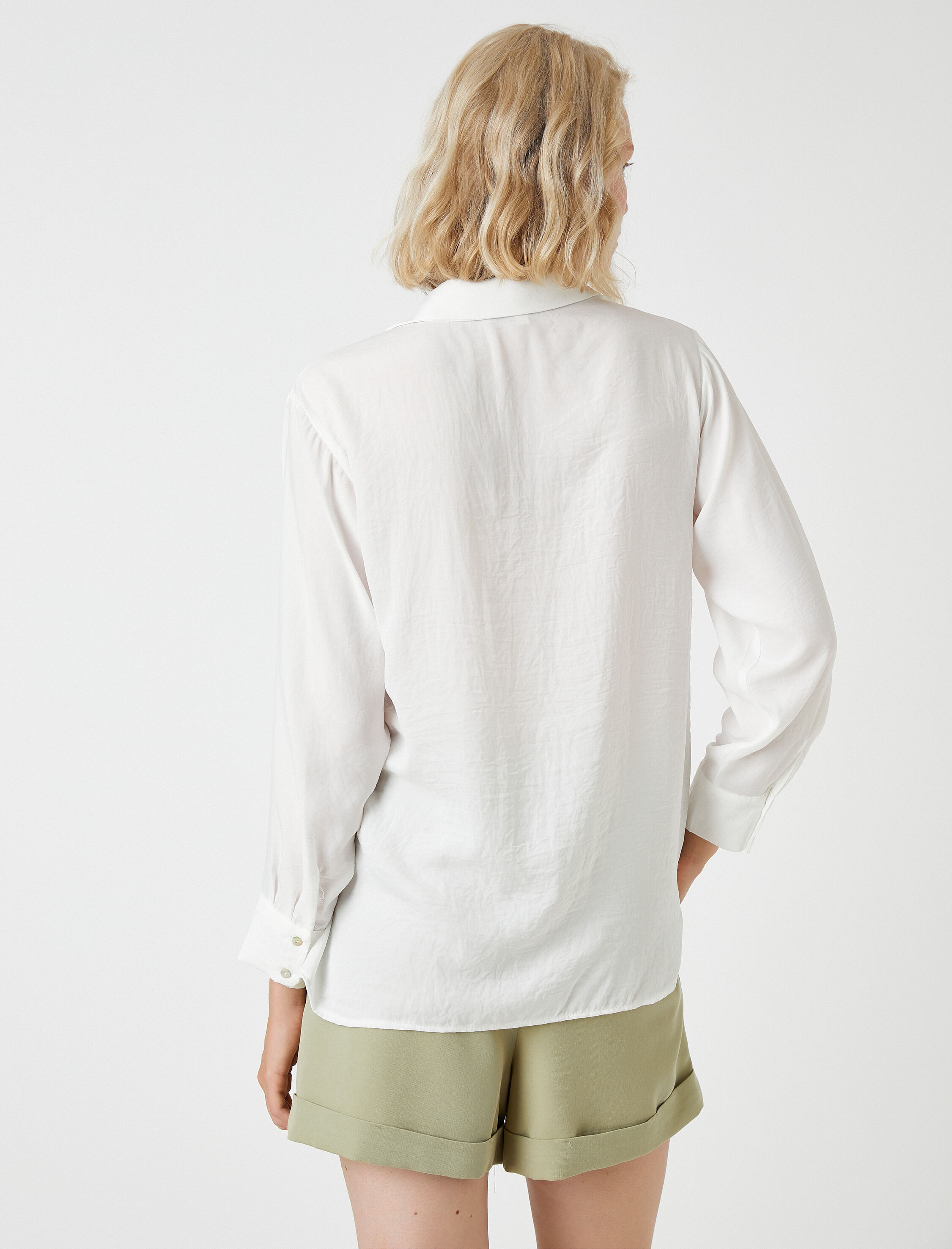   Basic Gömlek Uzun Kollu