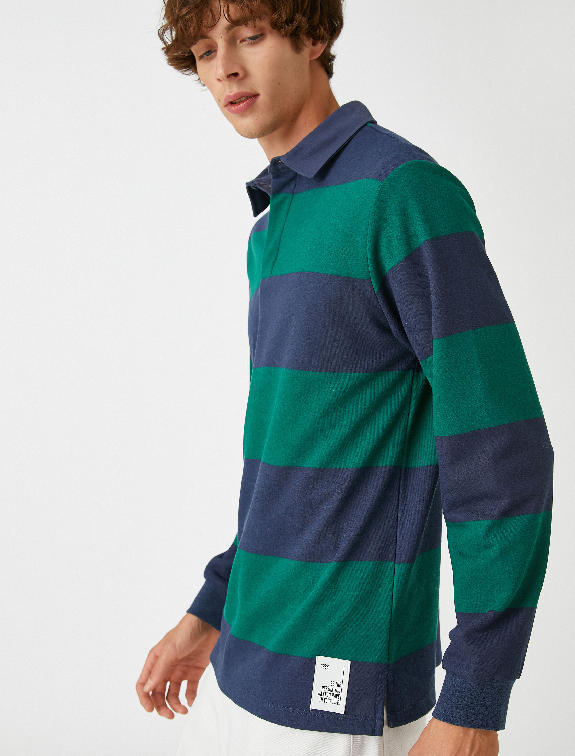   Polo Yaka Sweatshirt Regular Fit