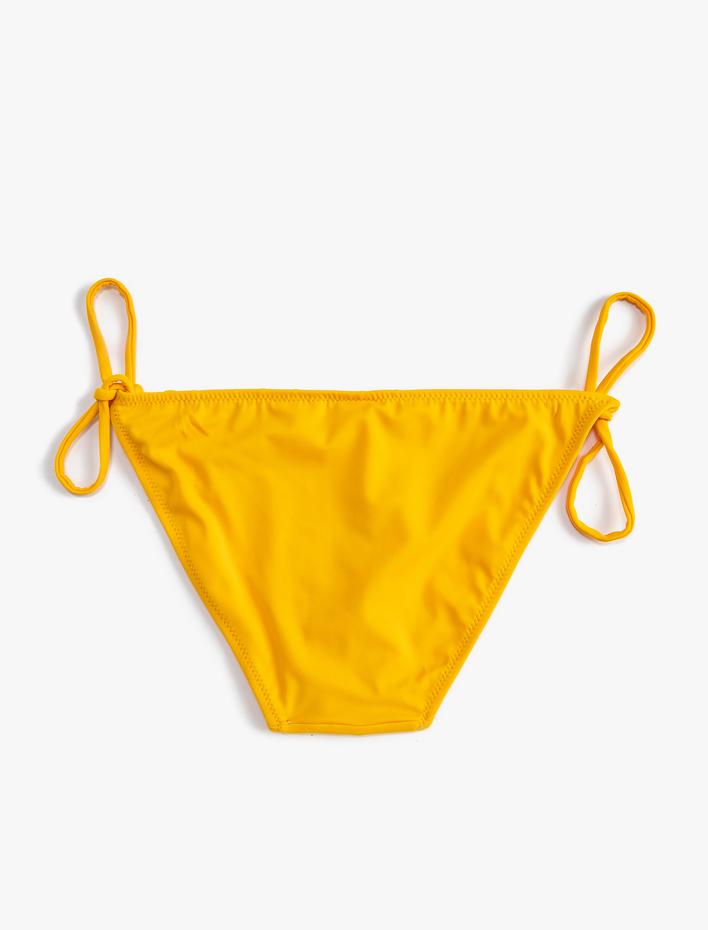  Basic Bikini Altı Normal Bel Yanları Bağlama Detaylı
