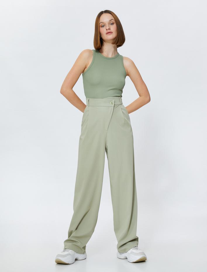  Basic Atlet Ribanalı Halter Yaka