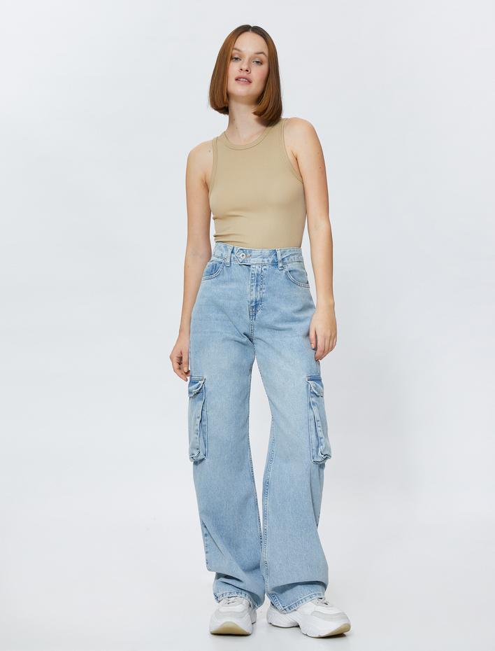  Basic Atlet Ribanalı Halter Yaka