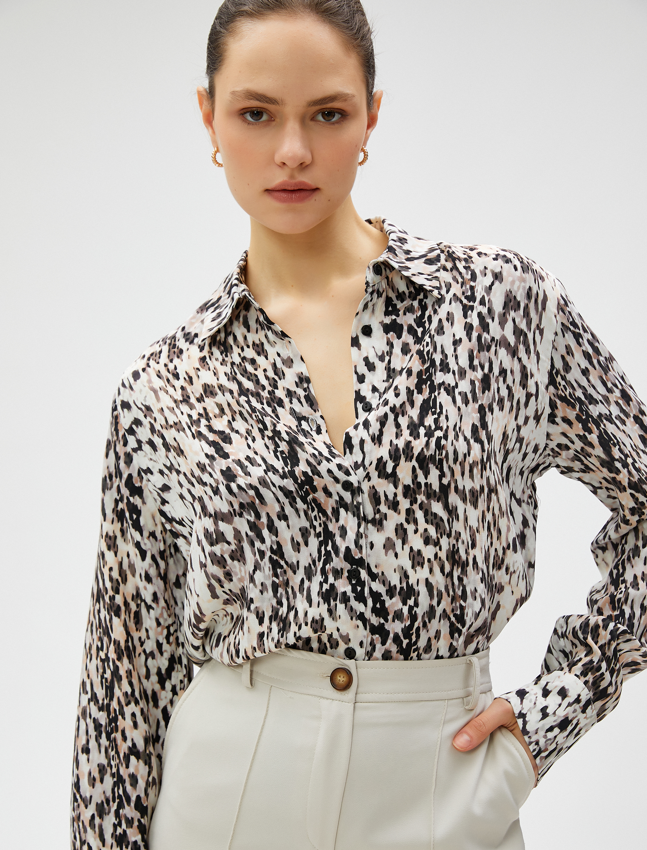   Animal Desenli Gömlek