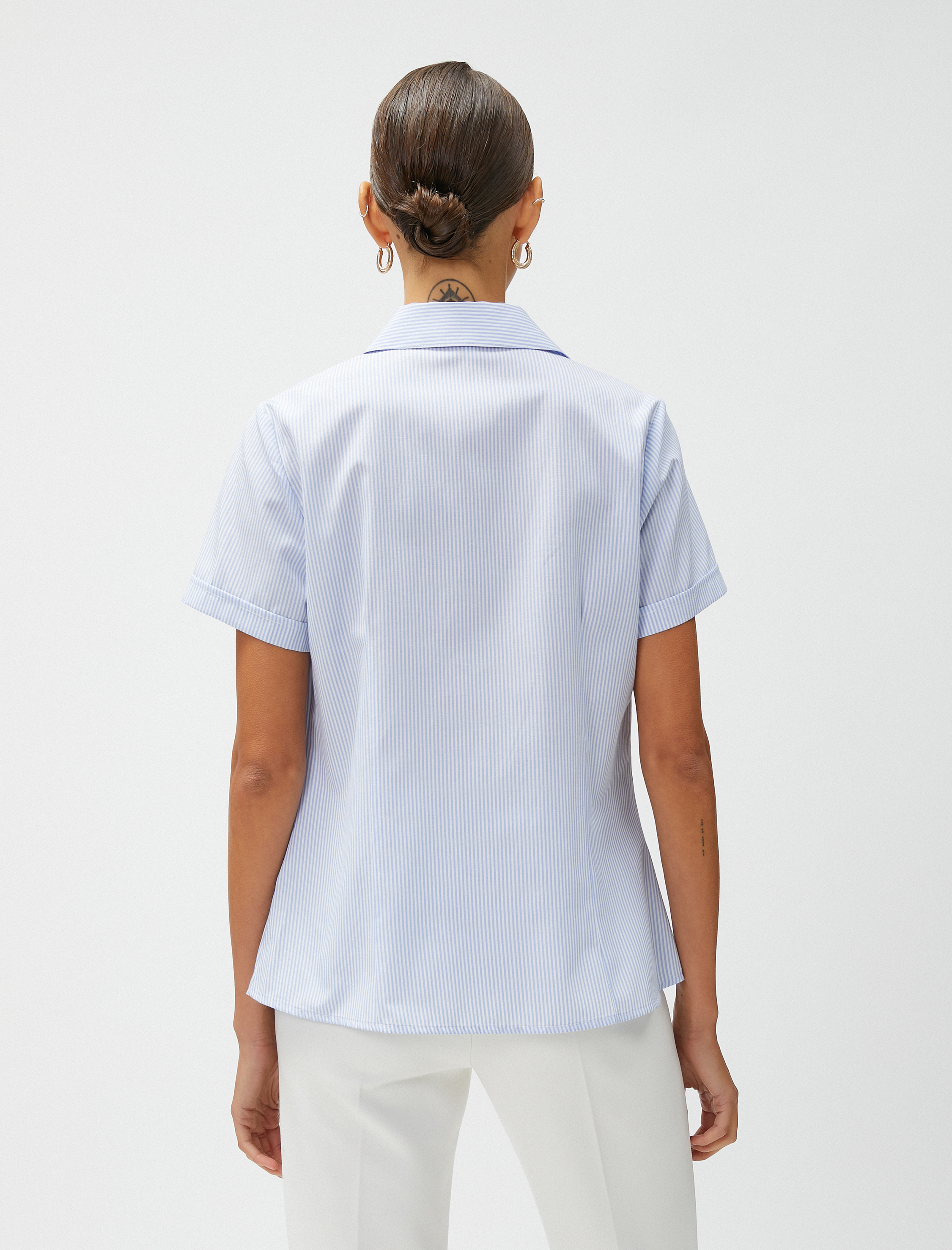   Basic Gömlek Kısa Kollu