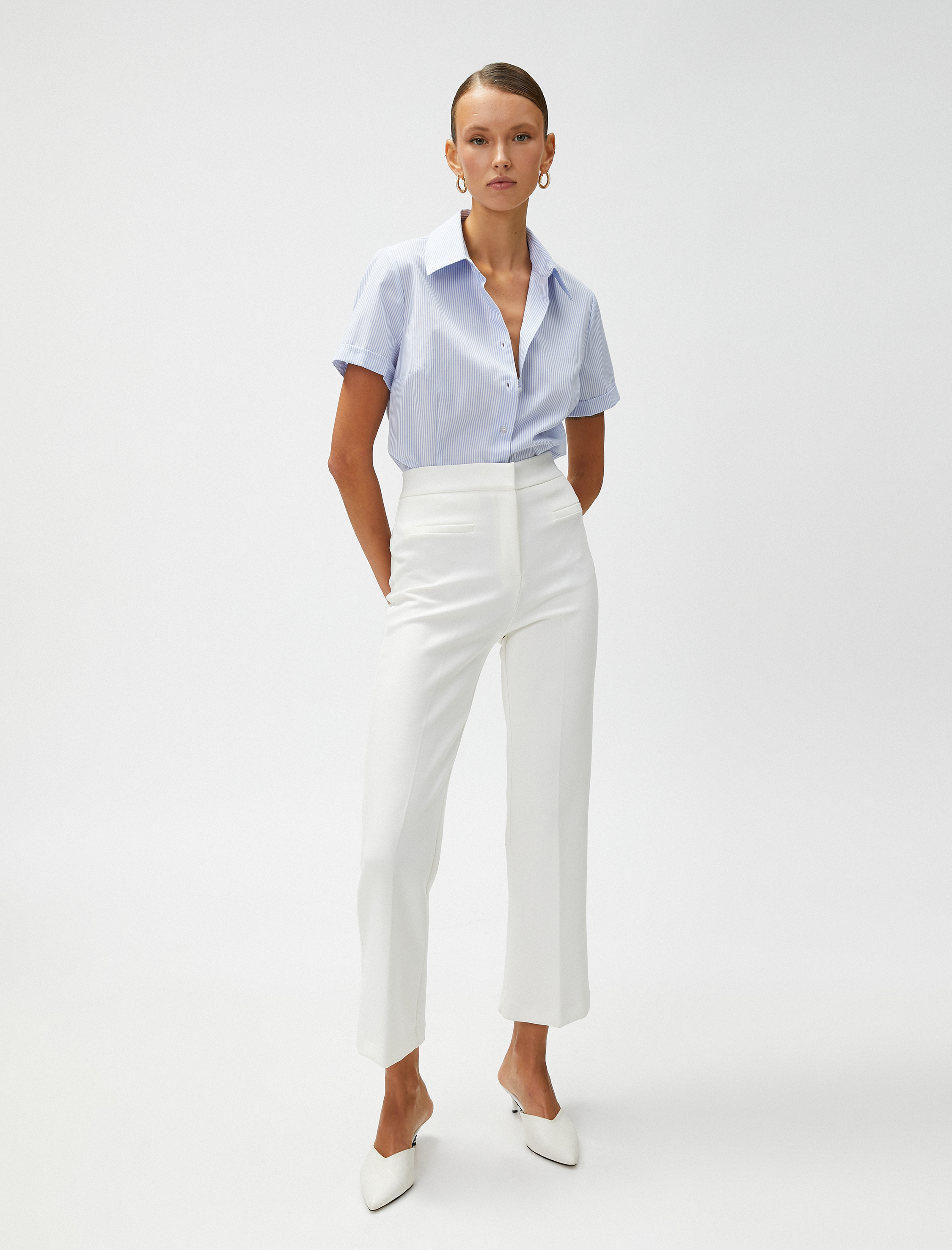   Basic Gömlek Kısa Kollu