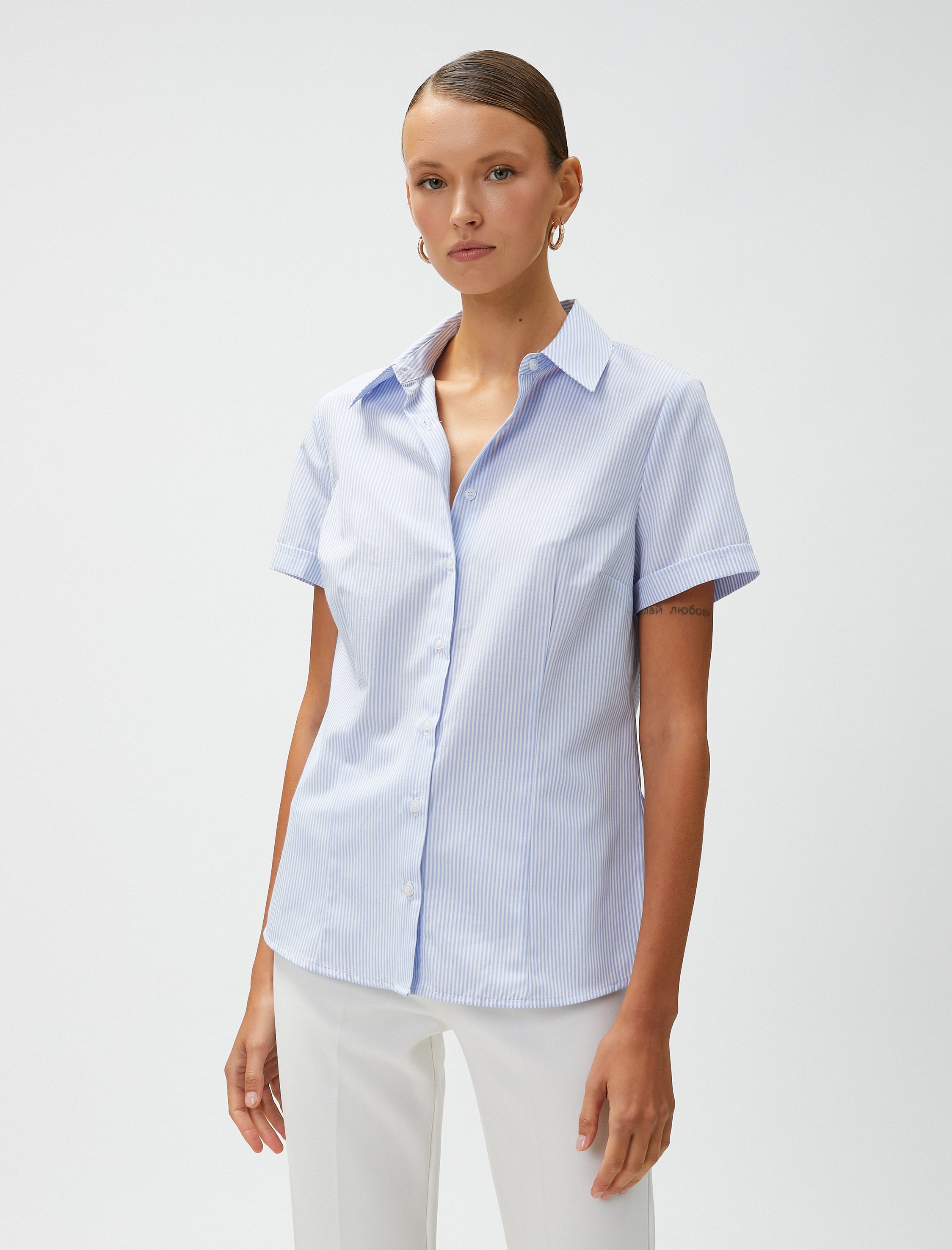   Basic Gömlek Kısa Kollu