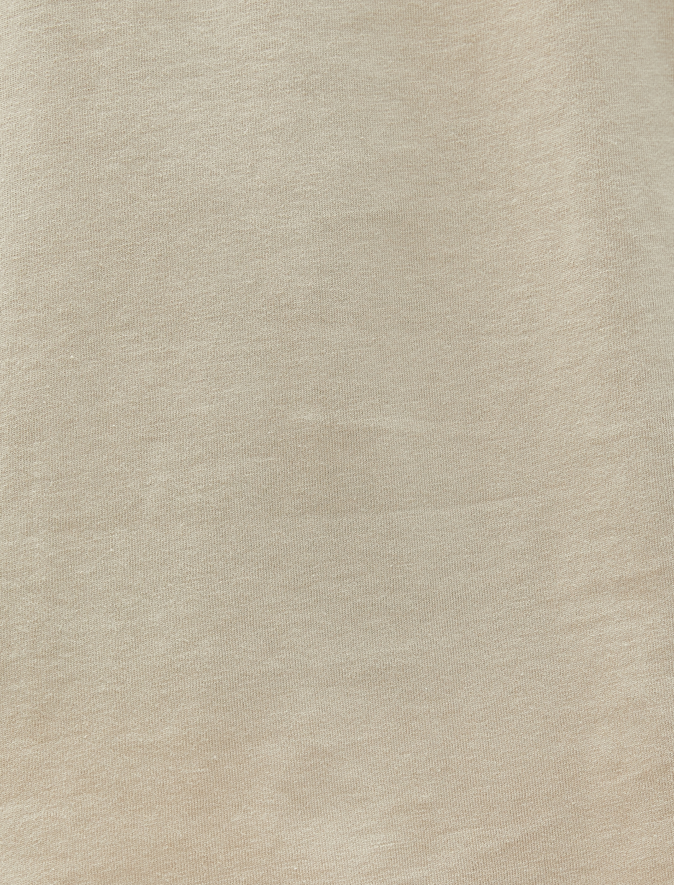   Basic Tişört Bisiklet Yaka Kol Detaylı