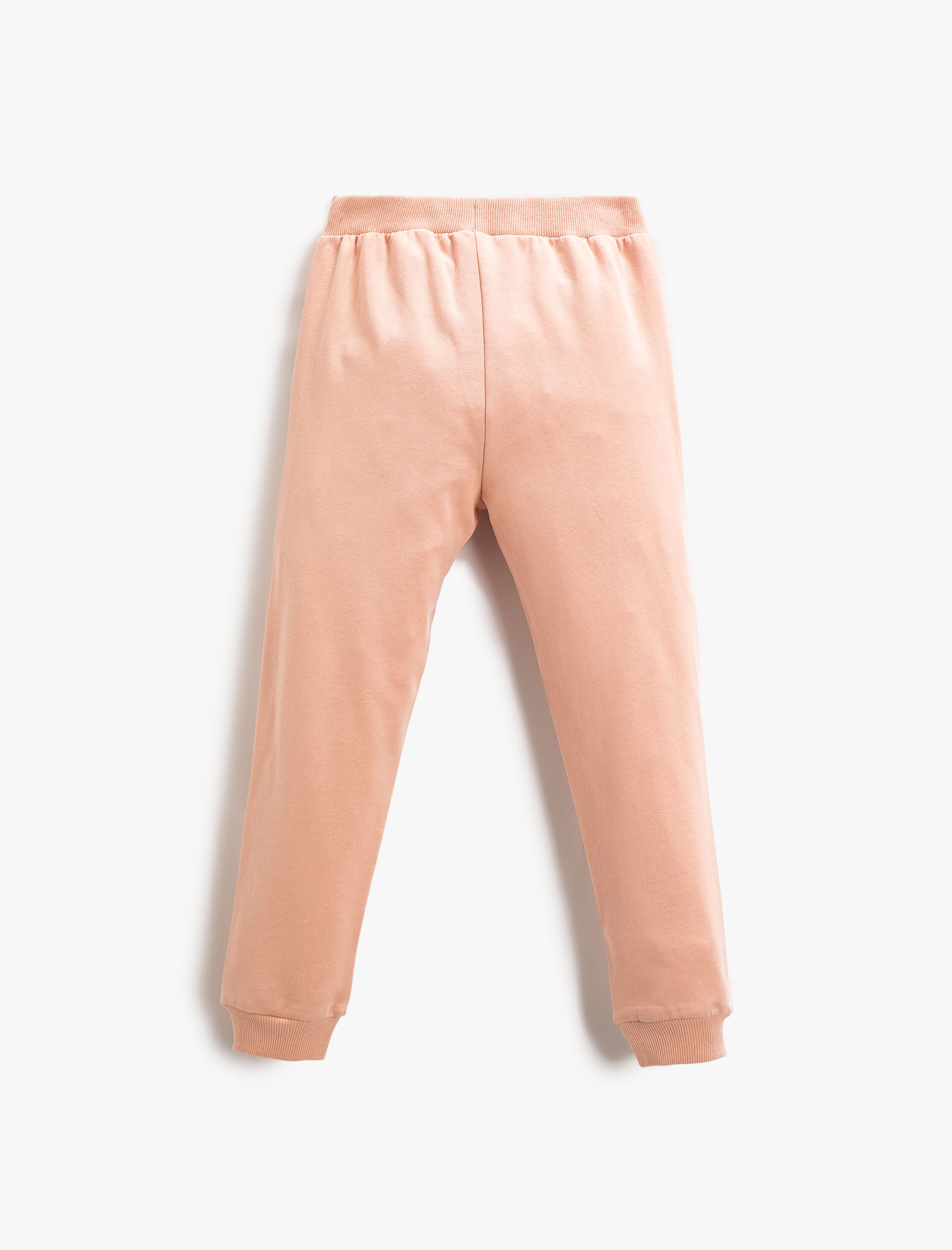  Kız Çocuk Unicorn Baskılı Jogger Eşofman Altı Beli Lastikli