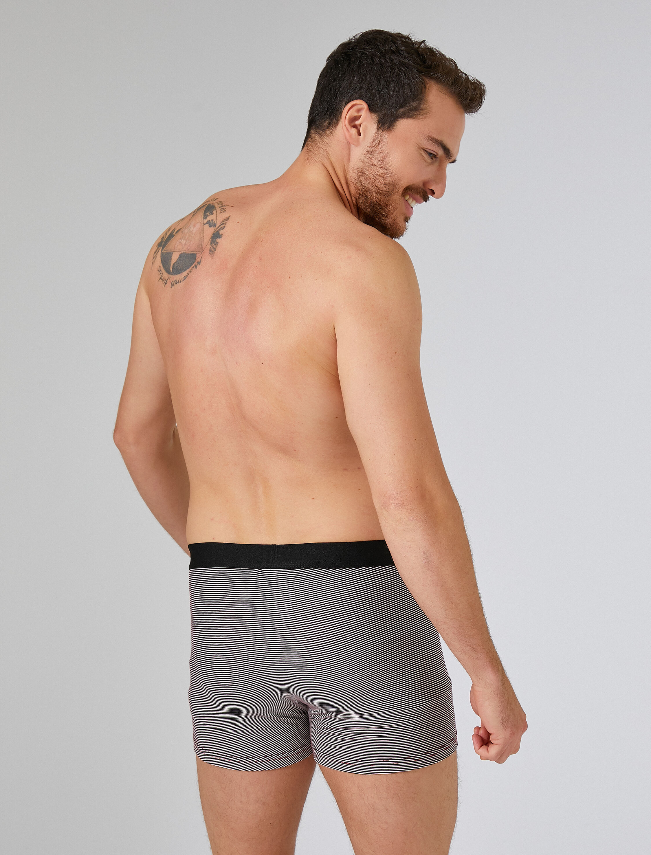   3'lü Boxer Seti Pamuklu Desenli