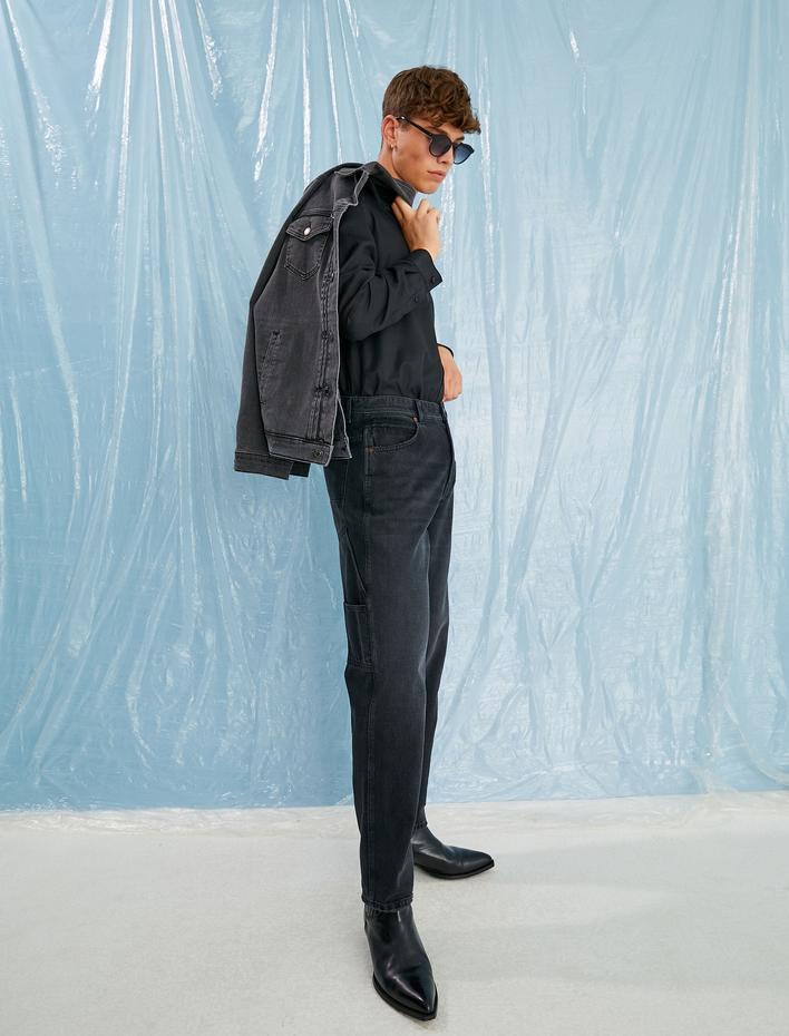  Slim Fit Kot Pantolon - Brad Jean
