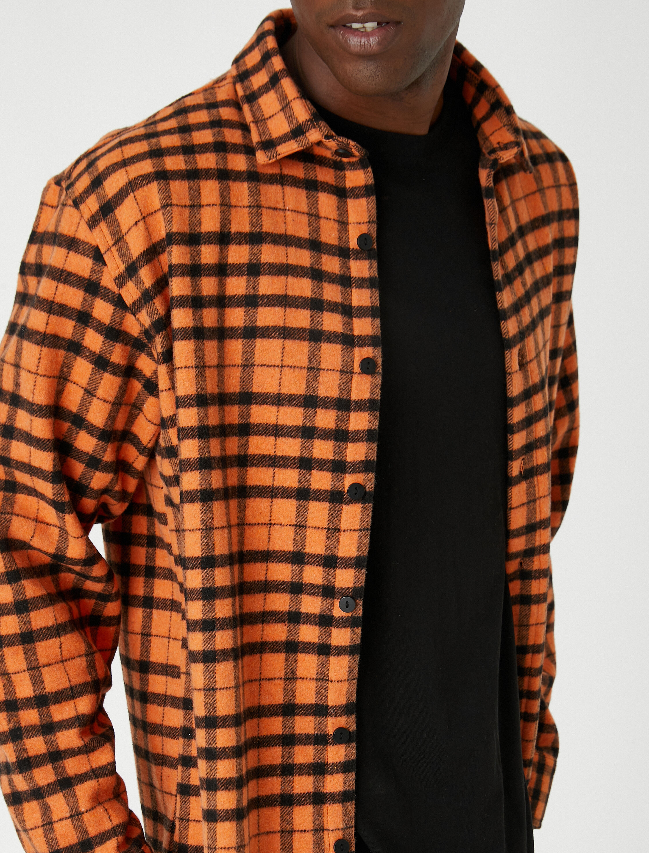 Oduncu Gömleği Uzun Kollu Klasik Yaka