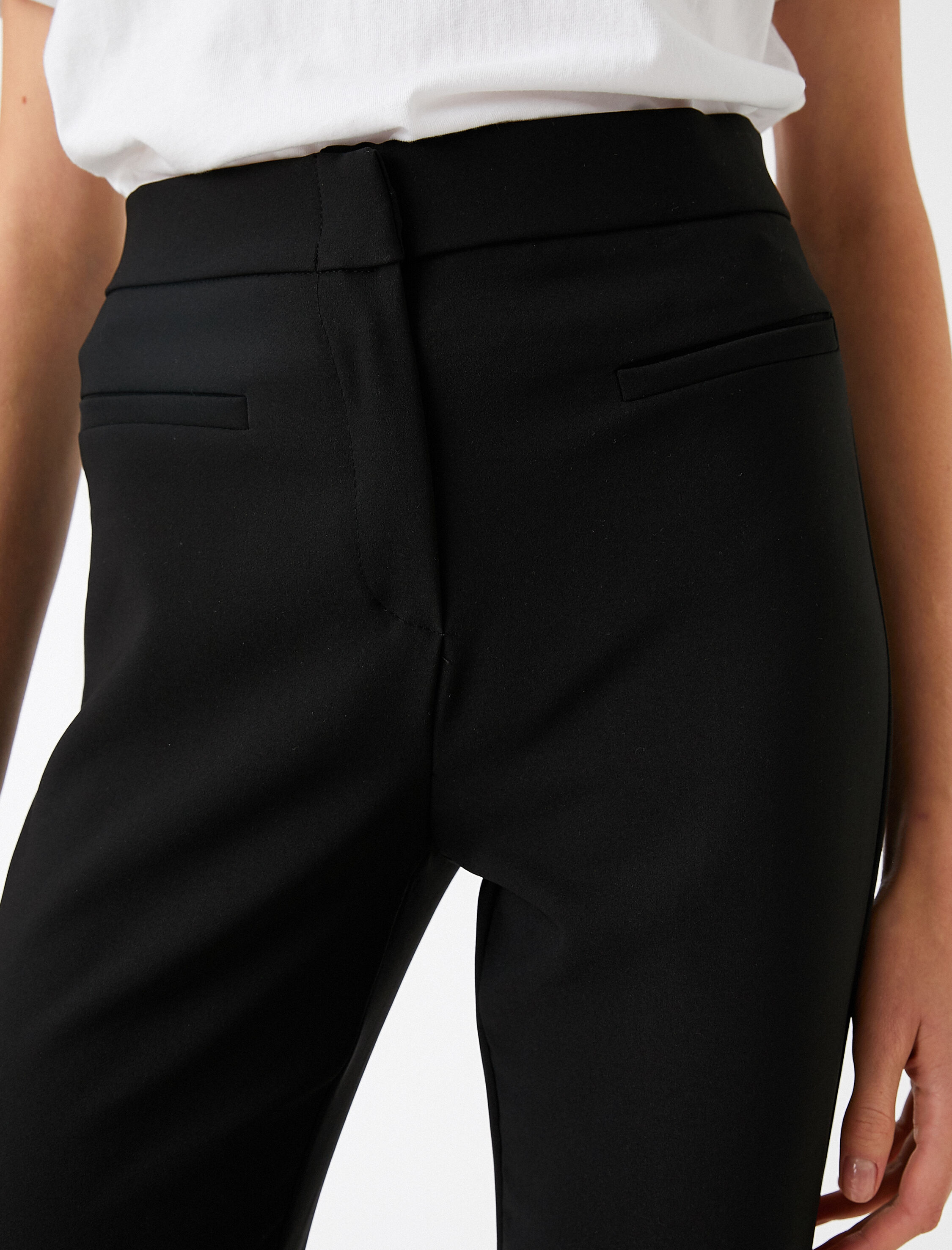   Crop Pantolon İspanyol Paça