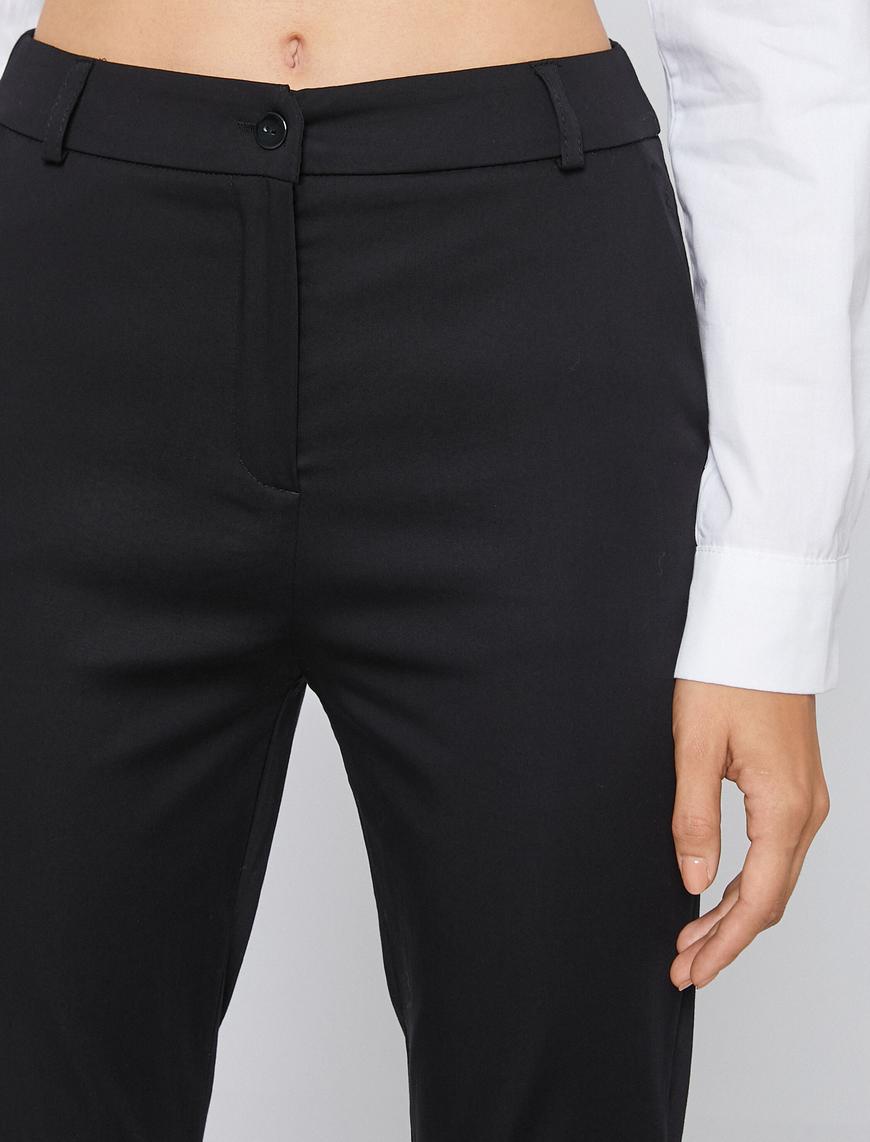   Basic Crop Pantolon