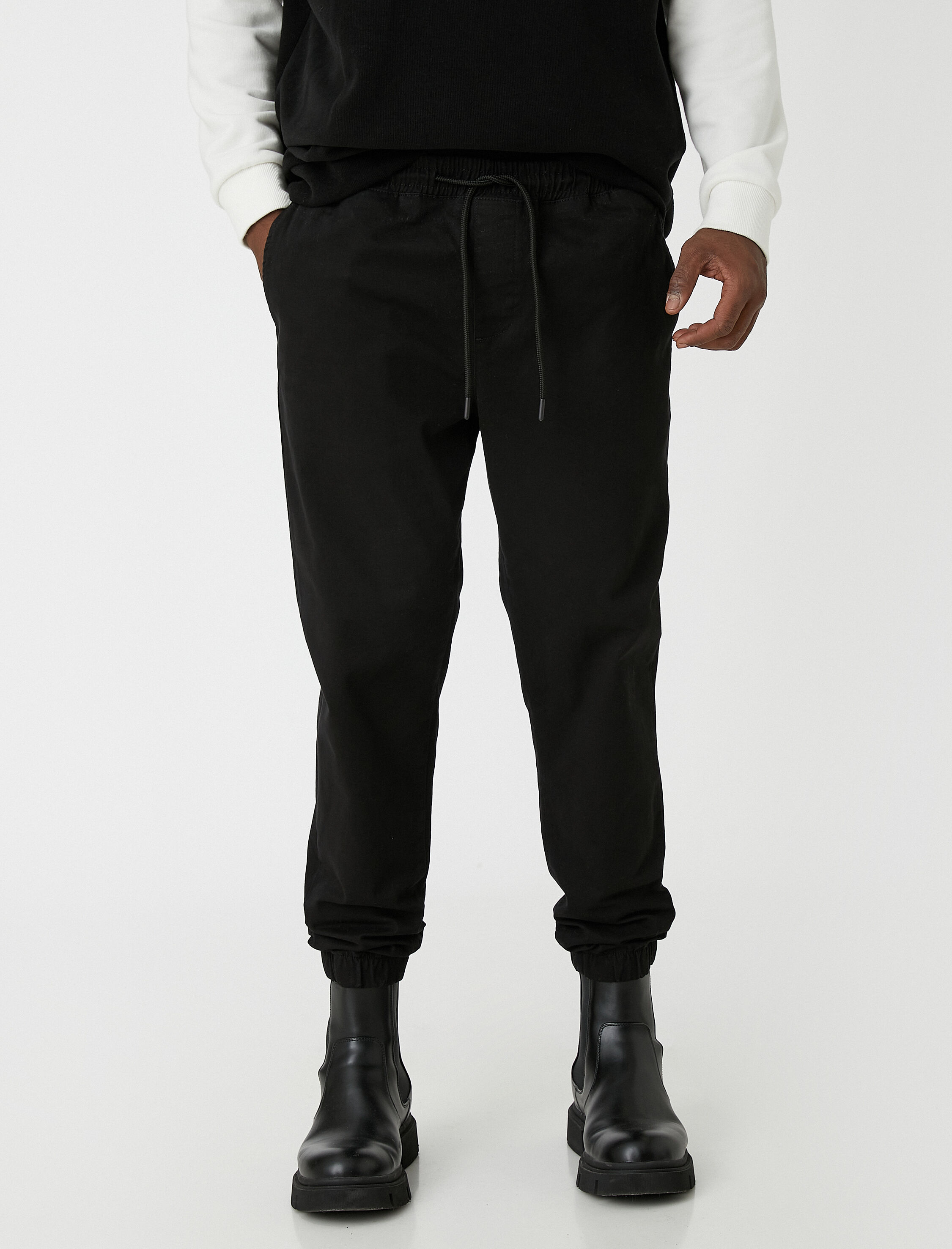   Basic Jogger Pantolon Beli Bağcıklı