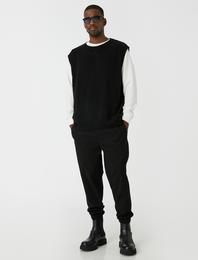 Basic Jogger Pantolon Beli Bağcıklı