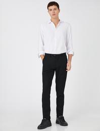 Basic Gömlek Klasik Yaka  Non Iron