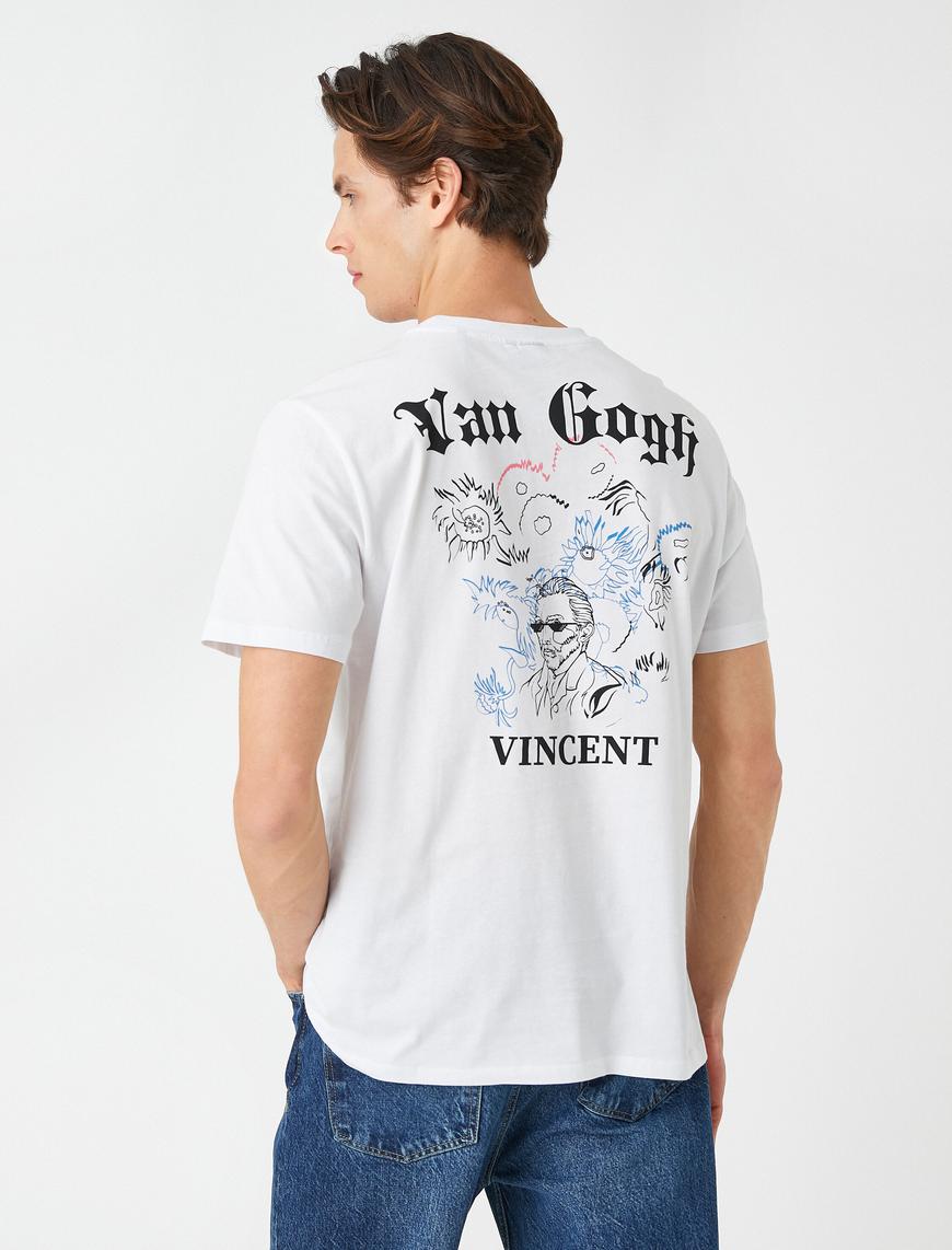   Vincent Van Gogh Tişört Lisanslı Baskılı