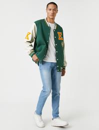 Skinny Fit Kot Pantolon - Michael Jean