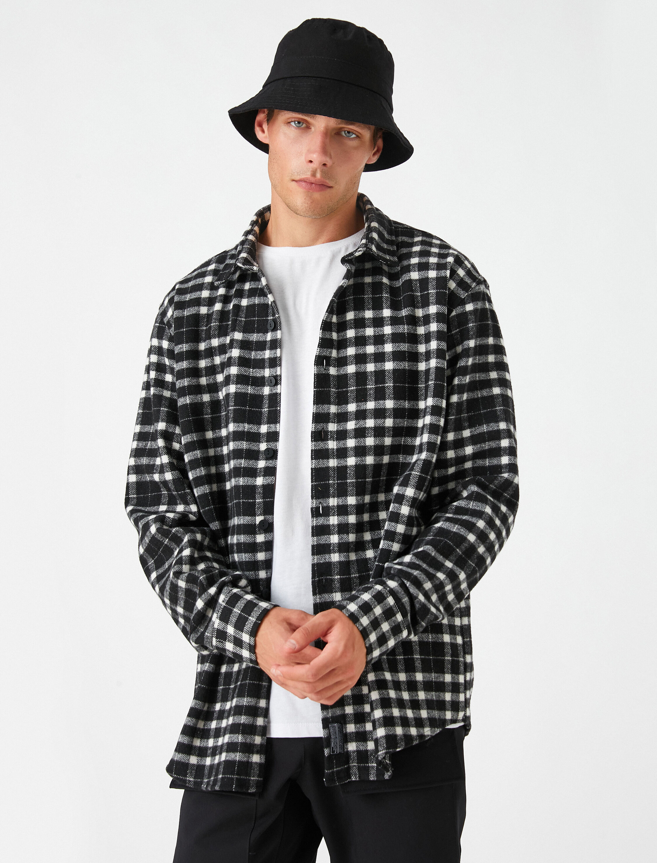 Oduncu Gömleği Uzun Kollu Klasik Yaka