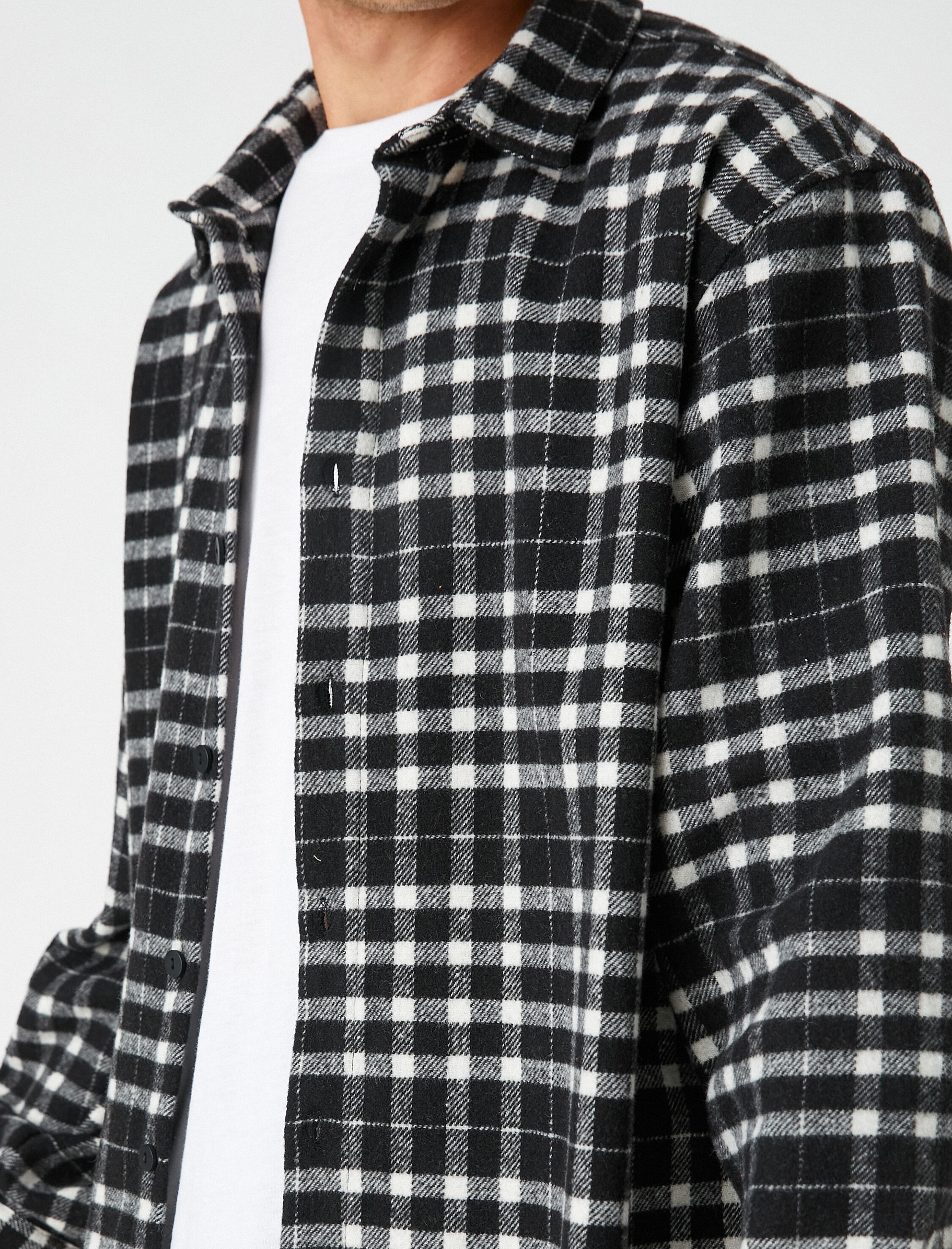 Oduncu Gömleği Uzun Kollu Klasik Yaka