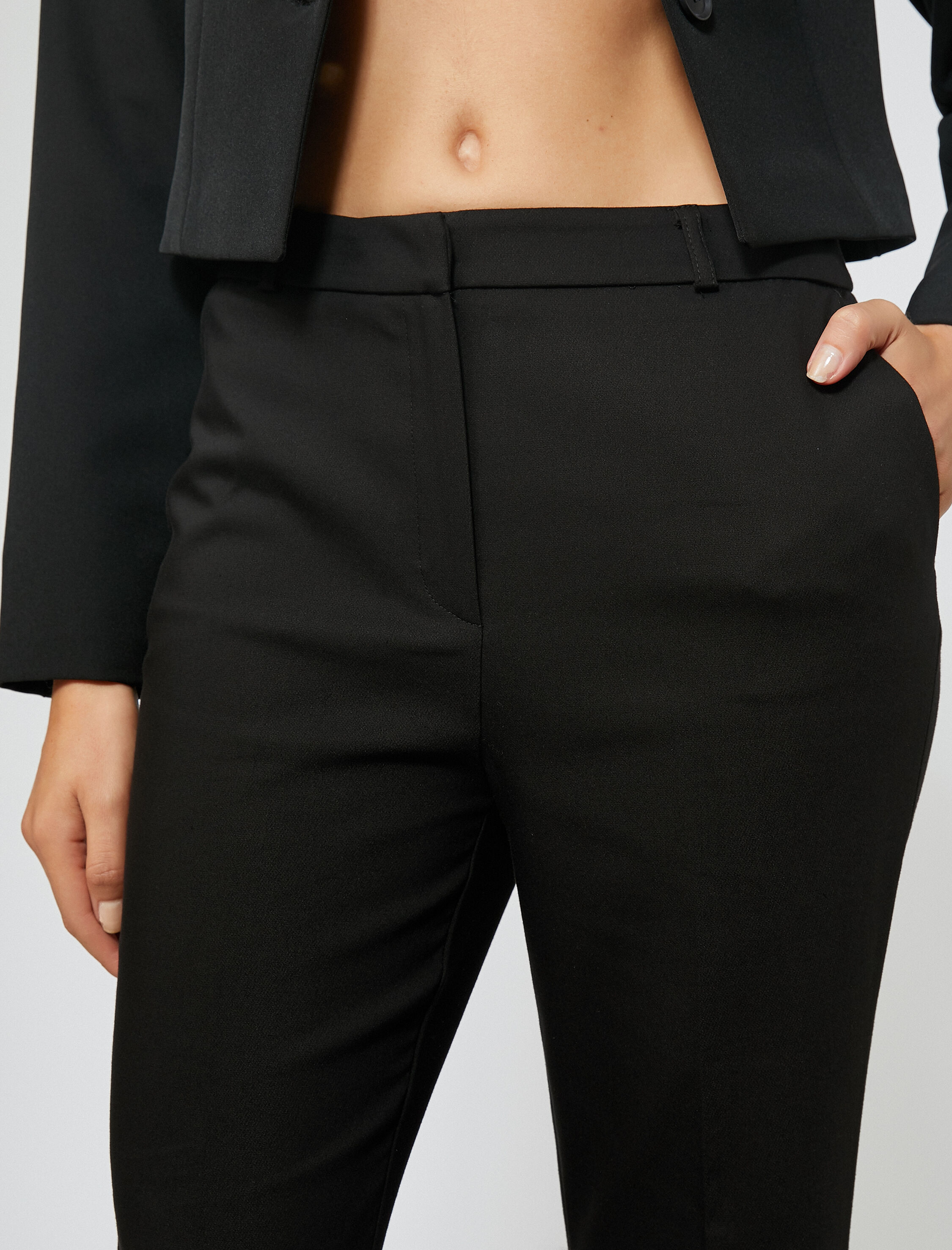 Basic İspanyol Paça Pantolon