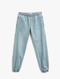Jogger Fit Denim Pantolon