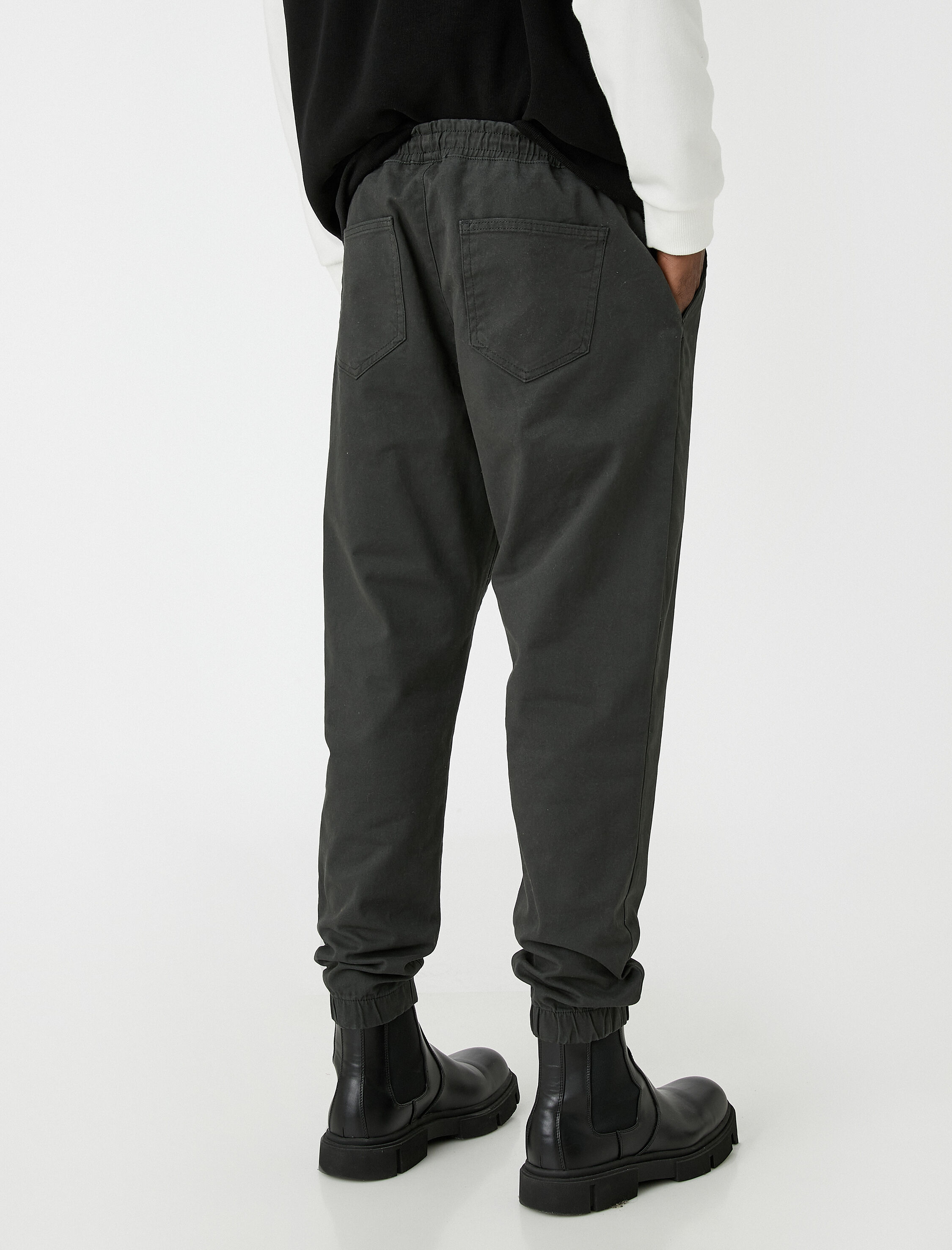   Basic Jogger Pantolon Beli Bağcıklı