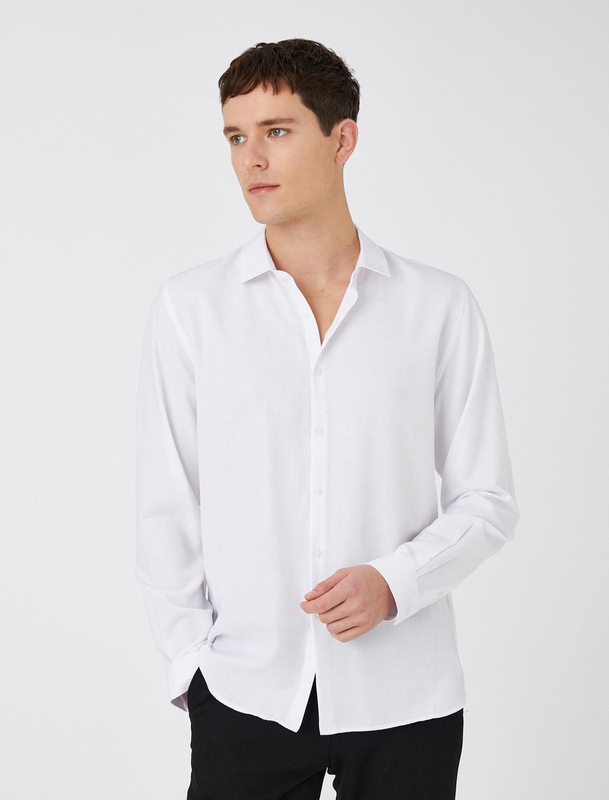   Basic Gömlek Klasik Yaka  Non Iron