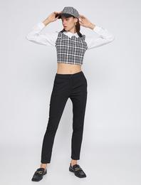 Basic Crop Pantolon