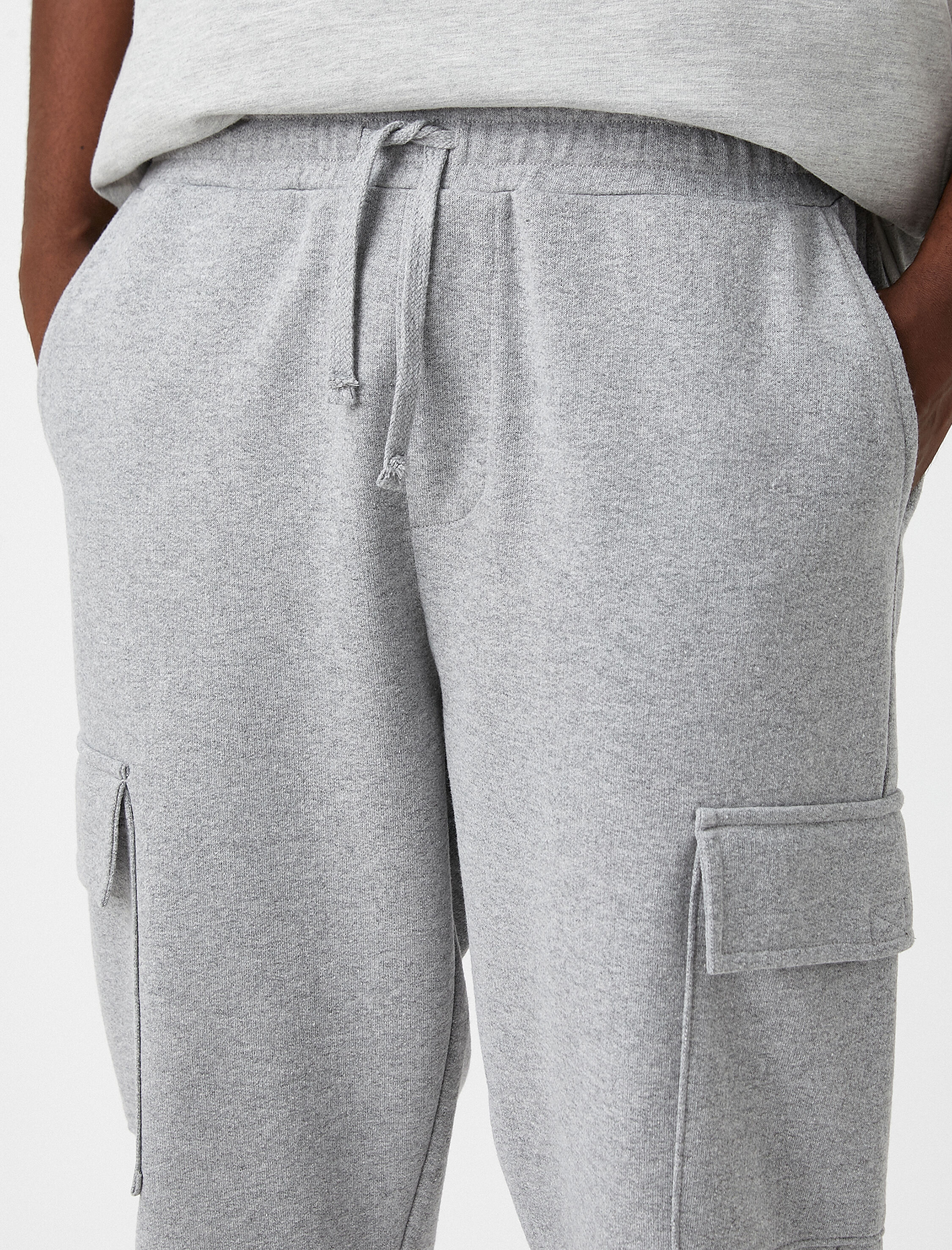   Bağcıklı Kargo Eşofman Altı