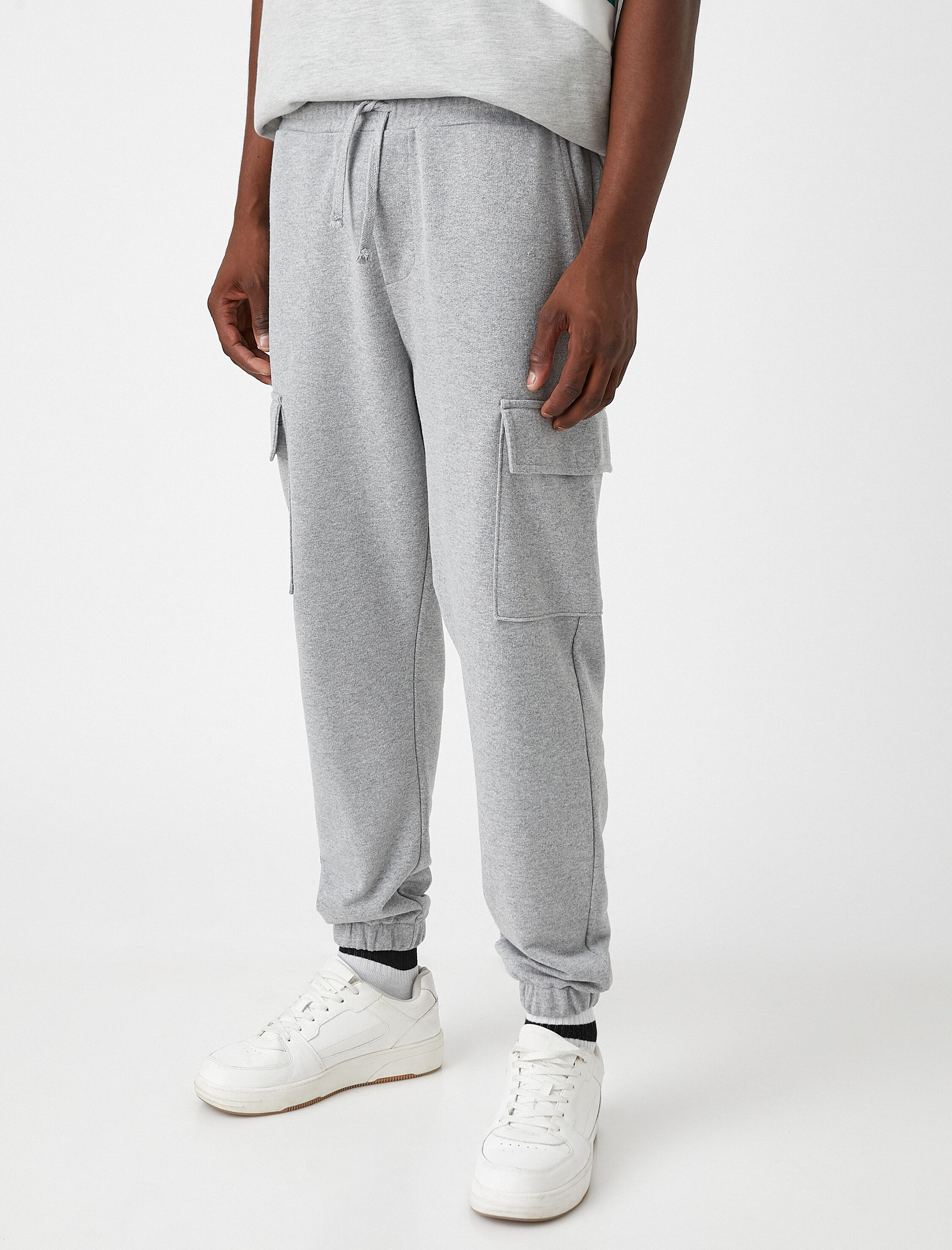   Bağcıklı Kargo Eşofman Altı