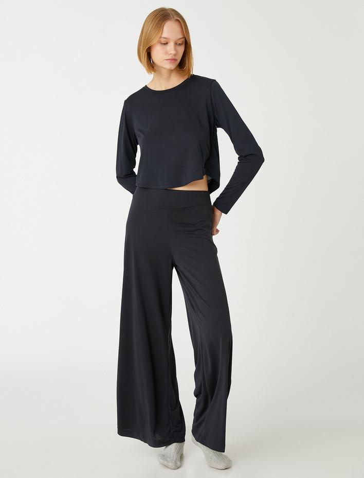  Geniş Paça Pijama Altı