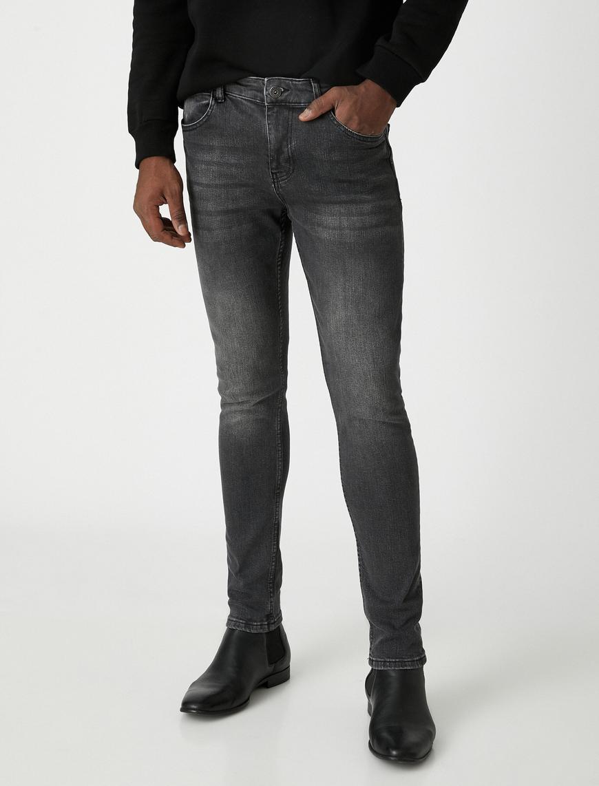   Skinny Fit Kot Pantolon - Michael Jean