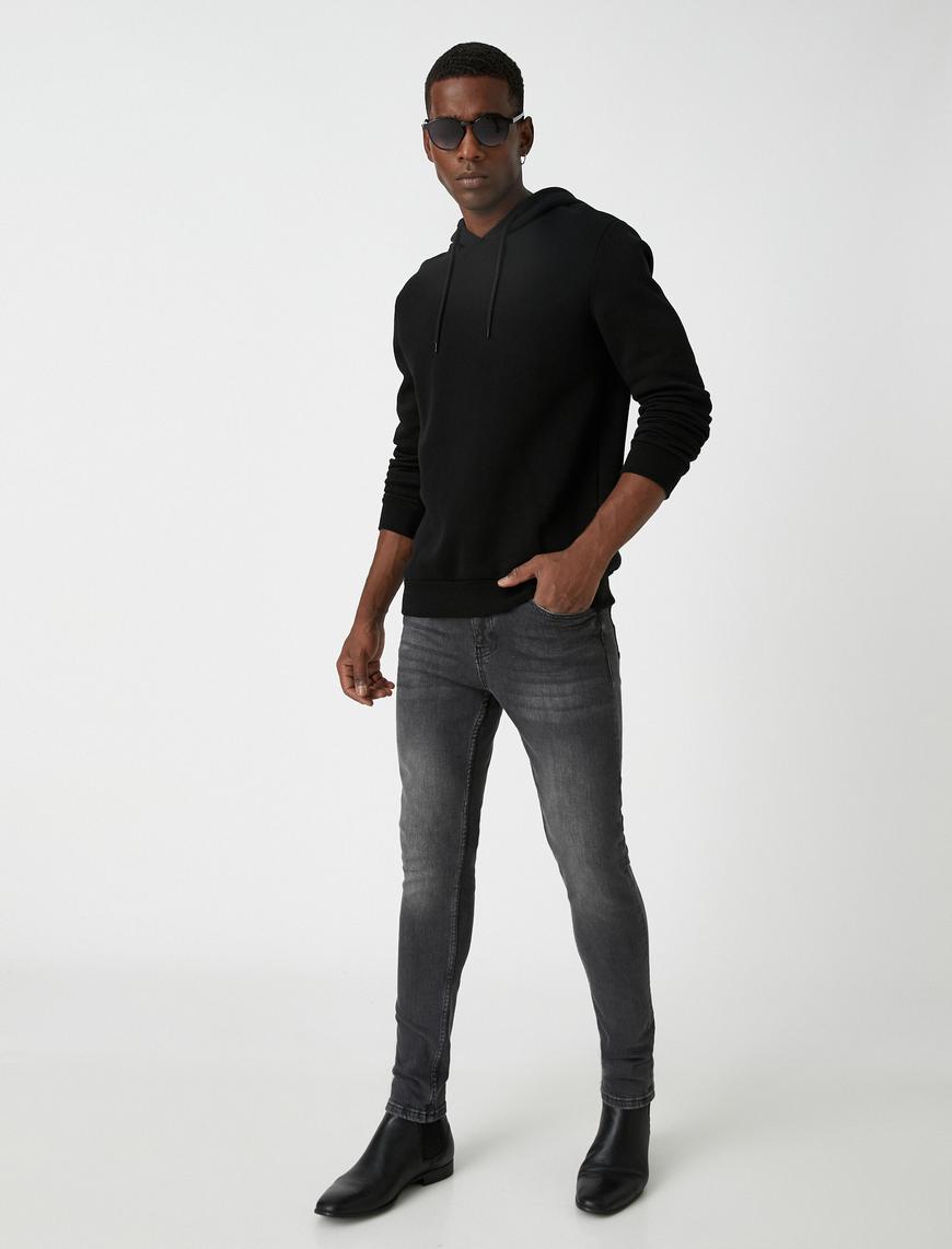   Skinny Fit Kot Pantolon - Michael Jean