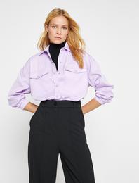 Cepli Gömlek Uzun Kollu