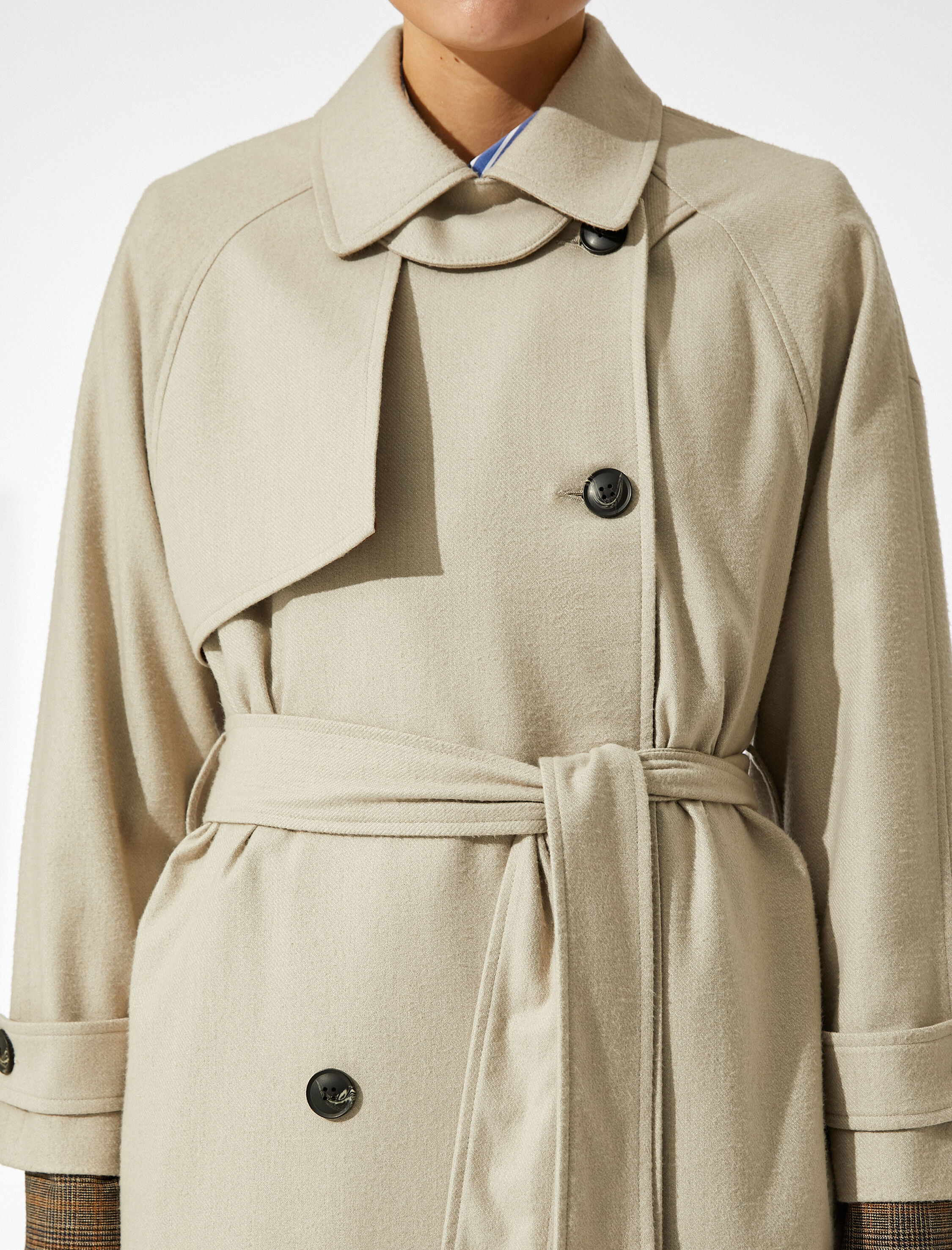   Anvelop Kuşaklı Trençkot