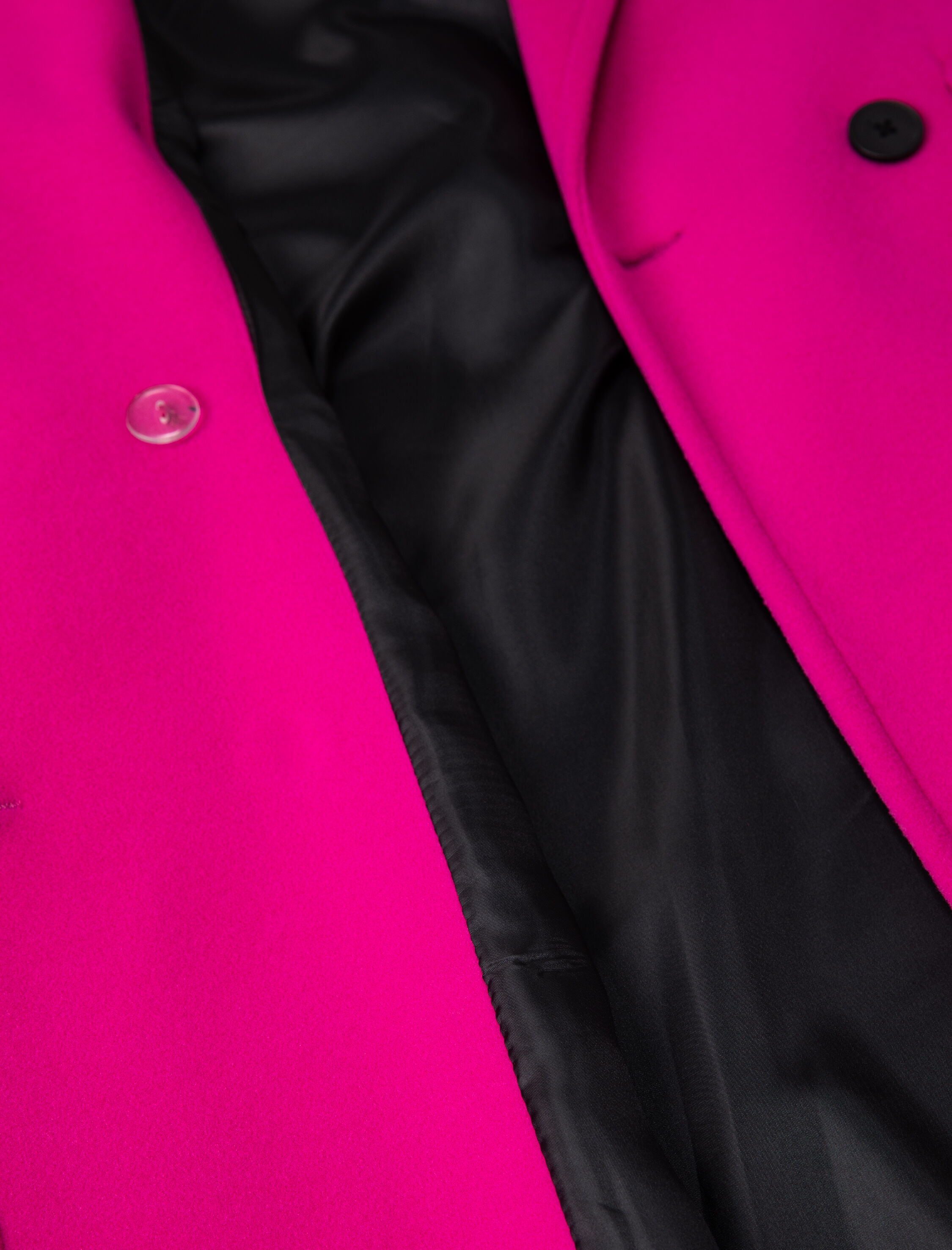   Rachel Araz X Koton - Kruvaze Düğmeli Uzun Kaban