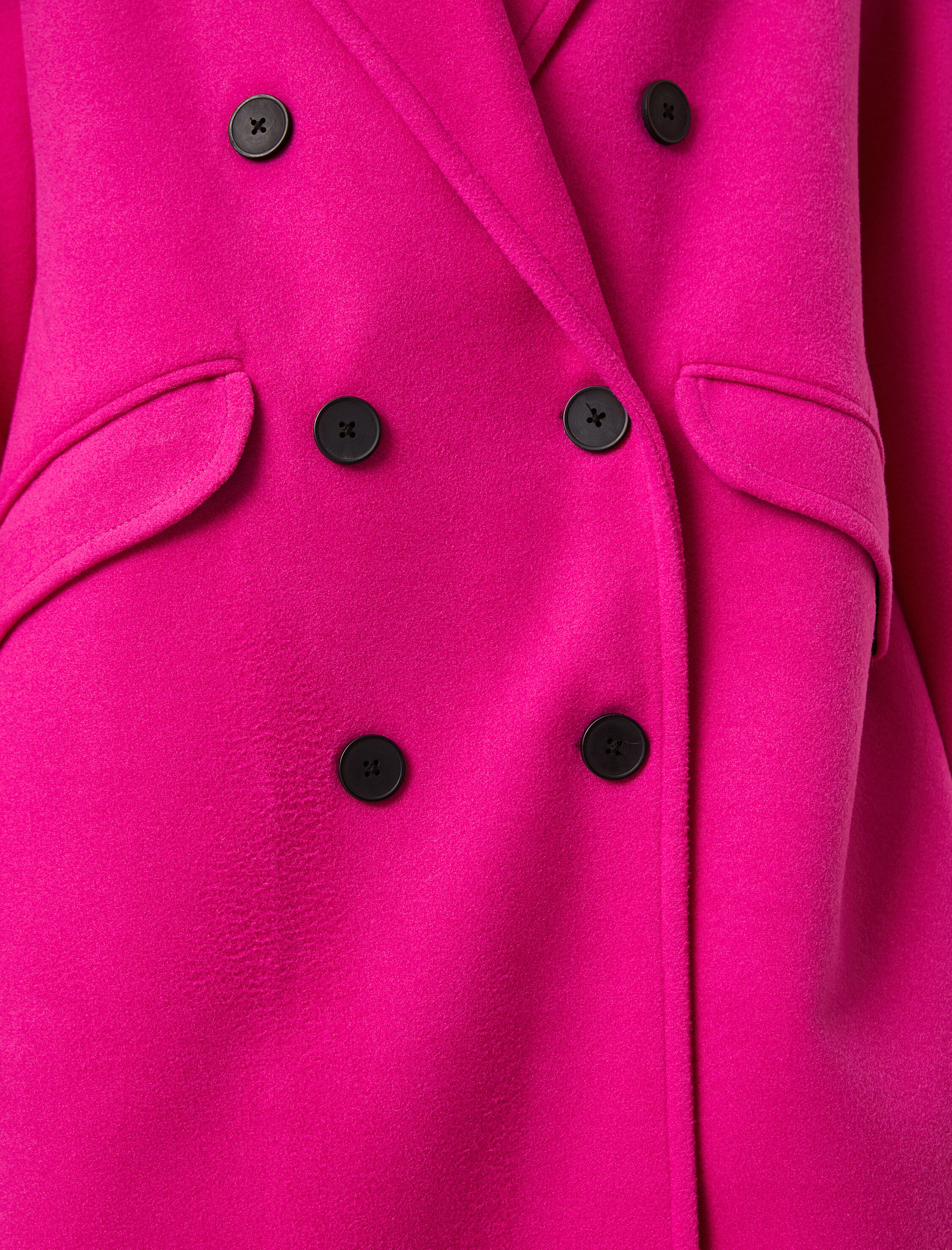   Rachel Araz X Koton - Kruvaze Düğmeli Uzun Kaban