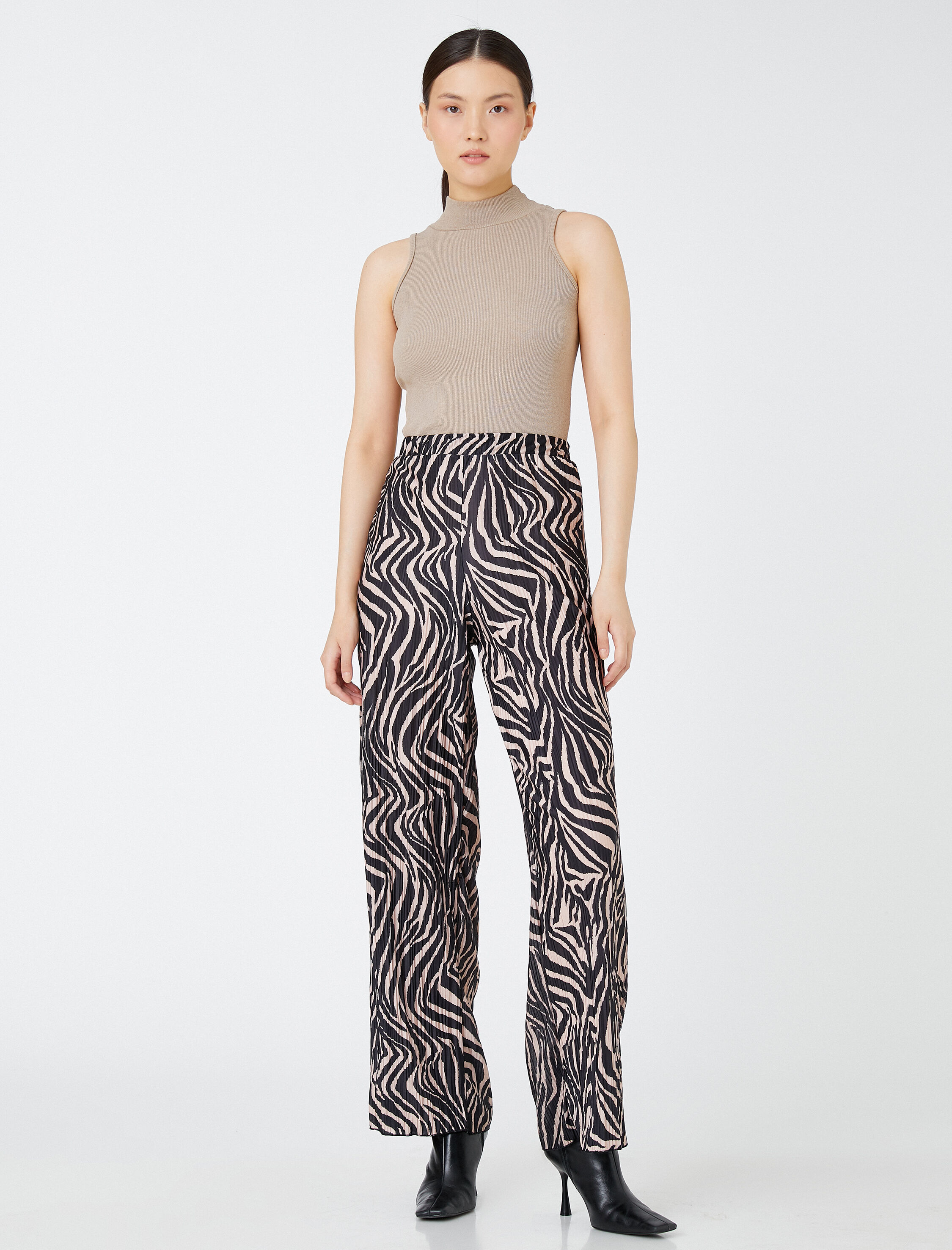   Piliseli Bol Paça Pantolon