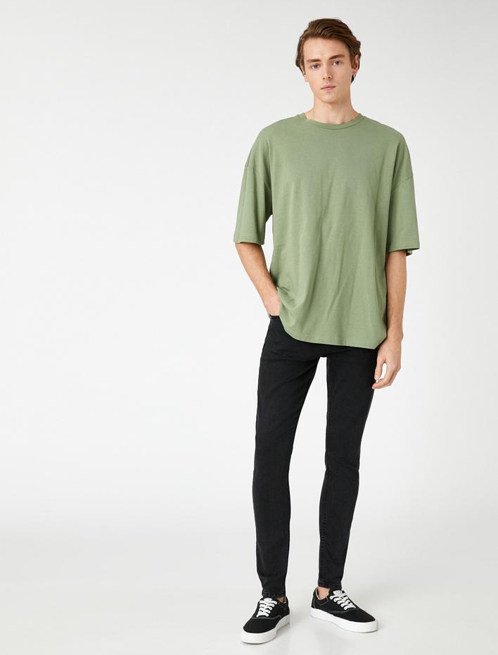  Super Skinny Fit Kot Pantolon - Justin Jean