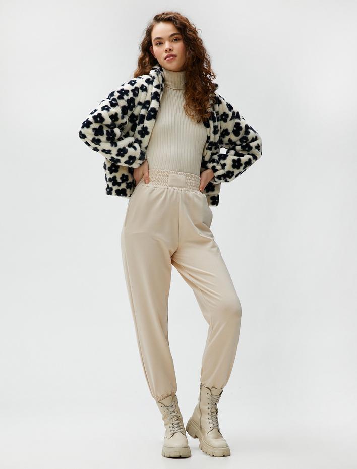  Jogger Eşofman Altı Beli Lastikli