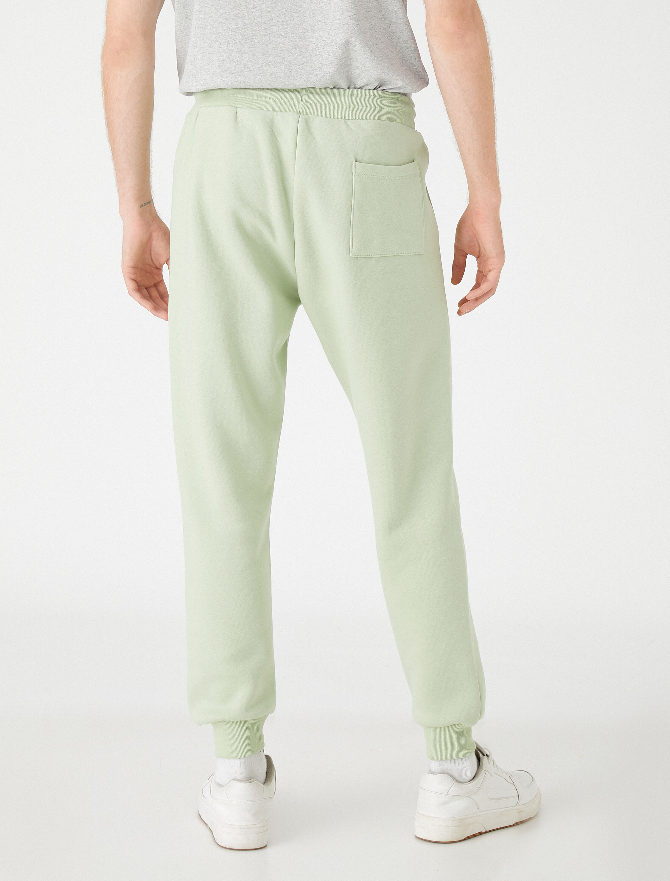   Basic Jogger Eşofman Altı Beli Bağcıklı Cepli Şardonlu