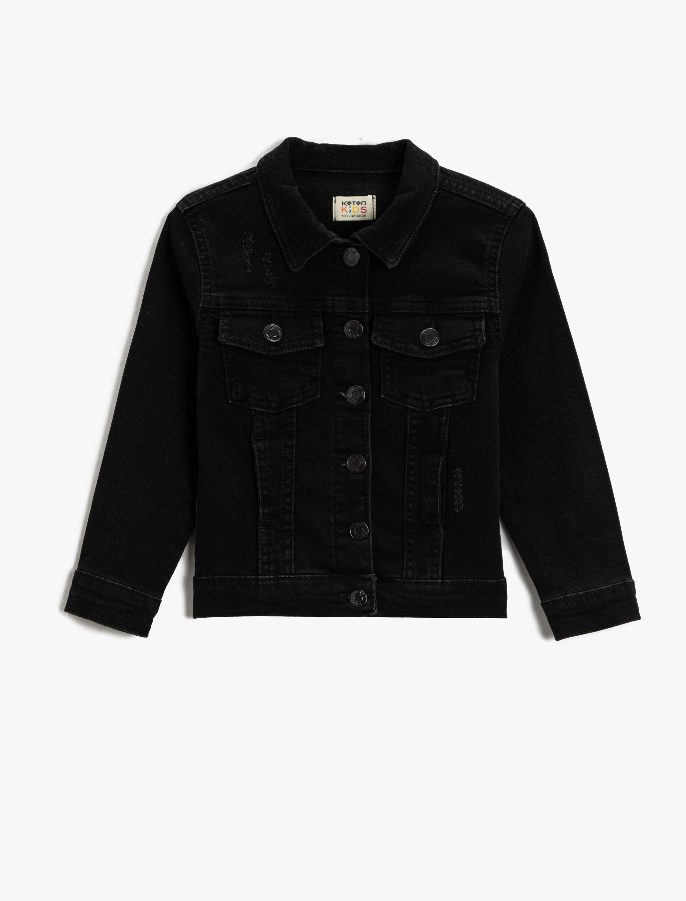  Erkek Çocuk Kot Ceket Pamuklu