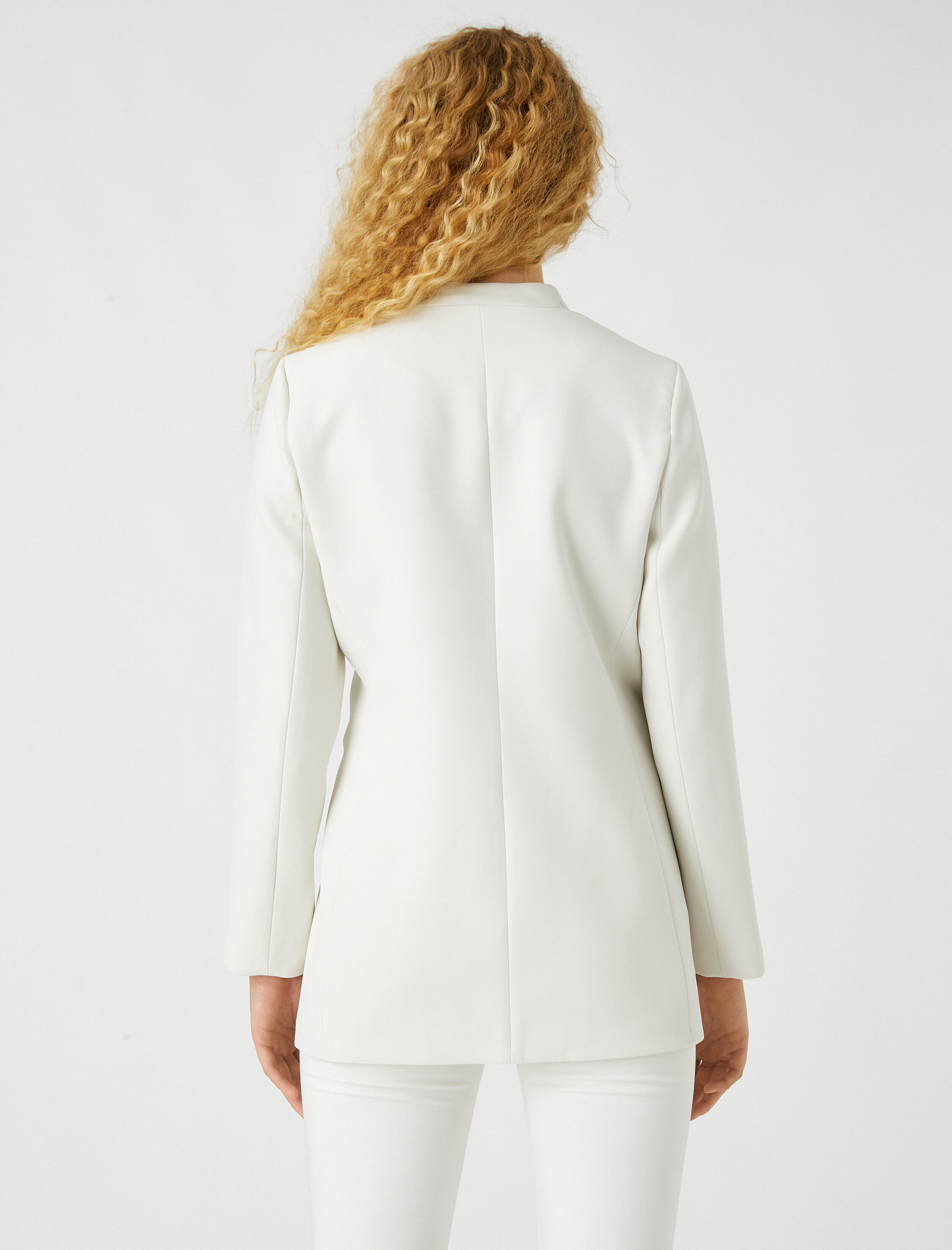   Tek Düğmeli Blazer Ceket