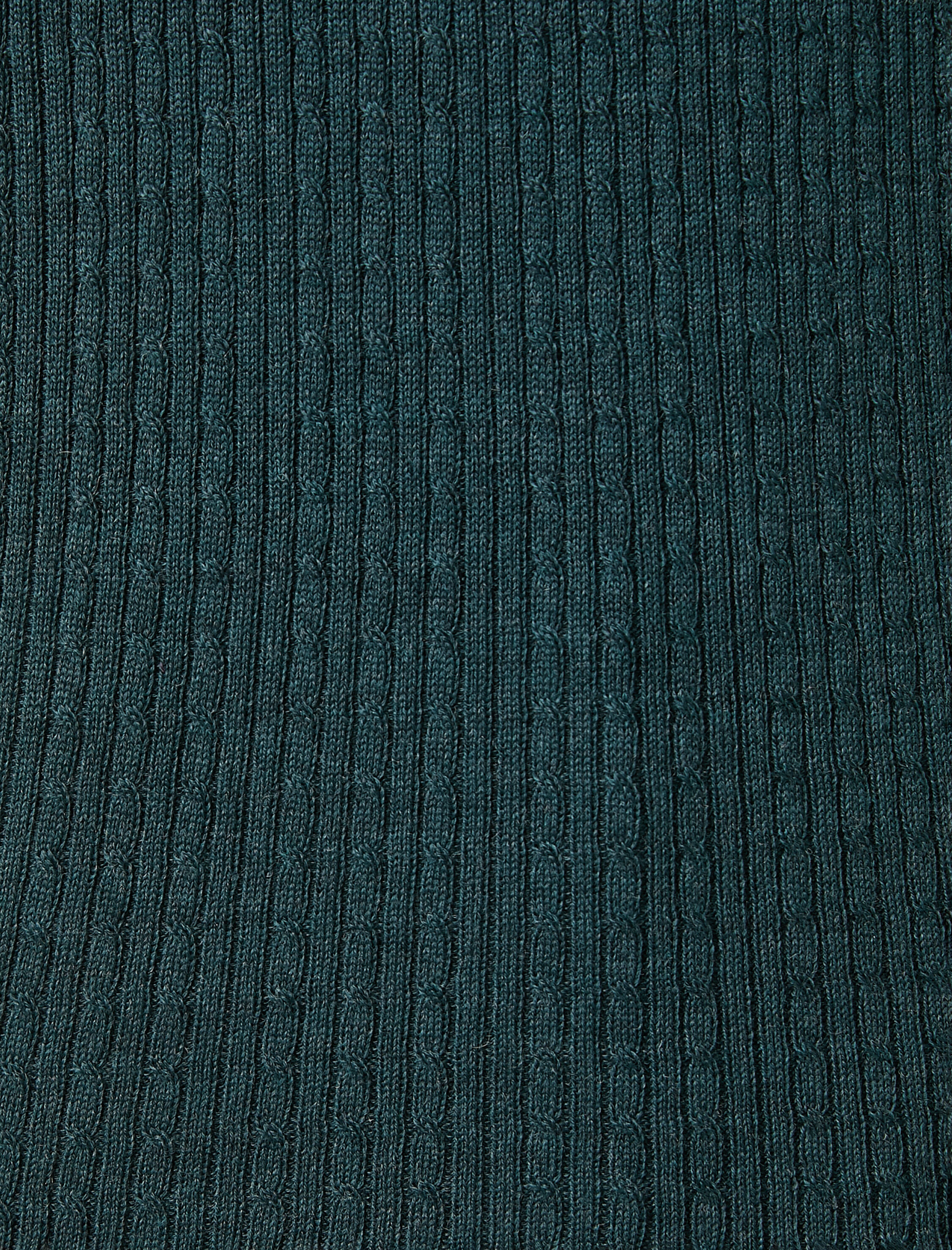   Basic Triko Kazak Örgü Detaylı Bisiklet Yaka