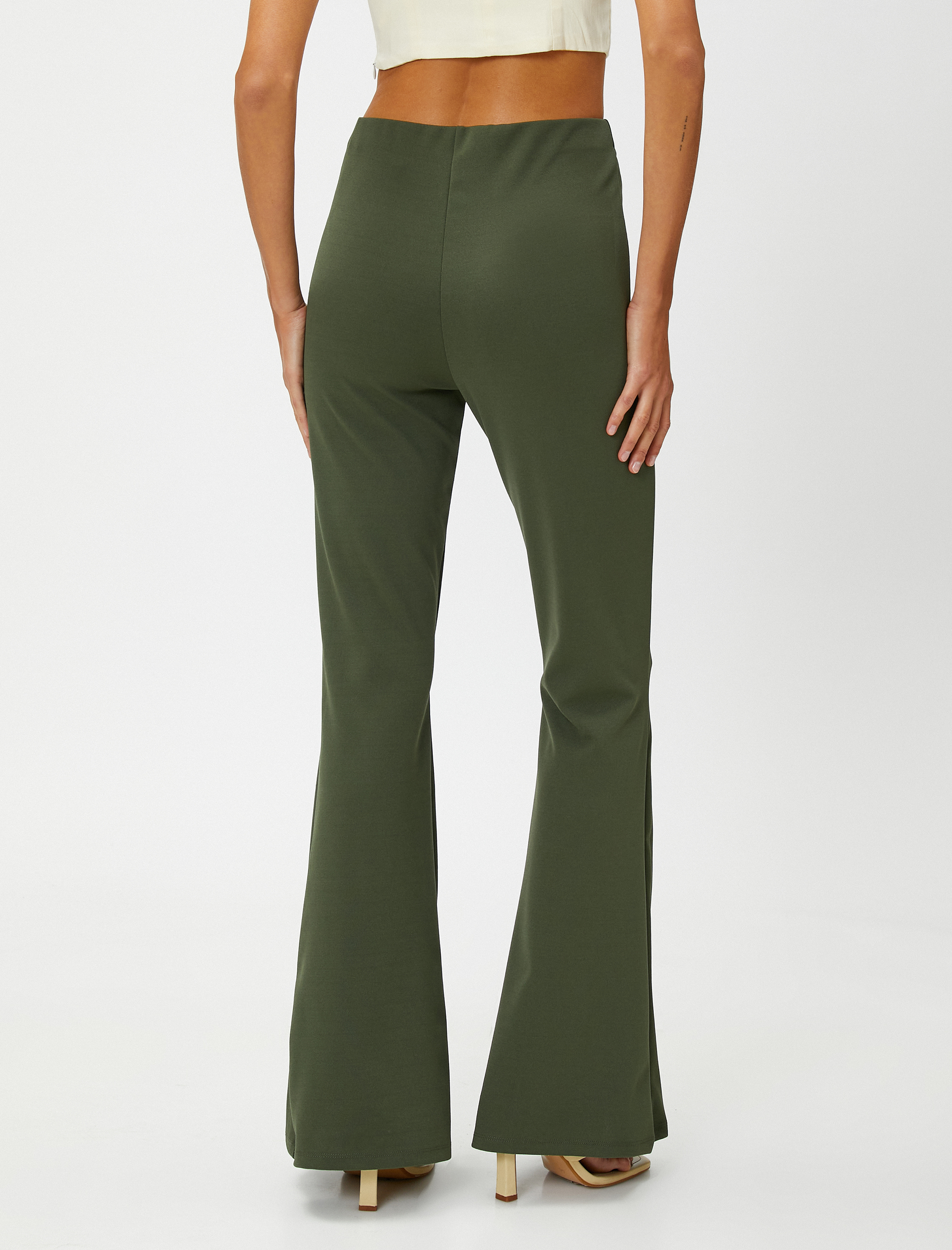   İspanyol Paça Tayt Pantolon