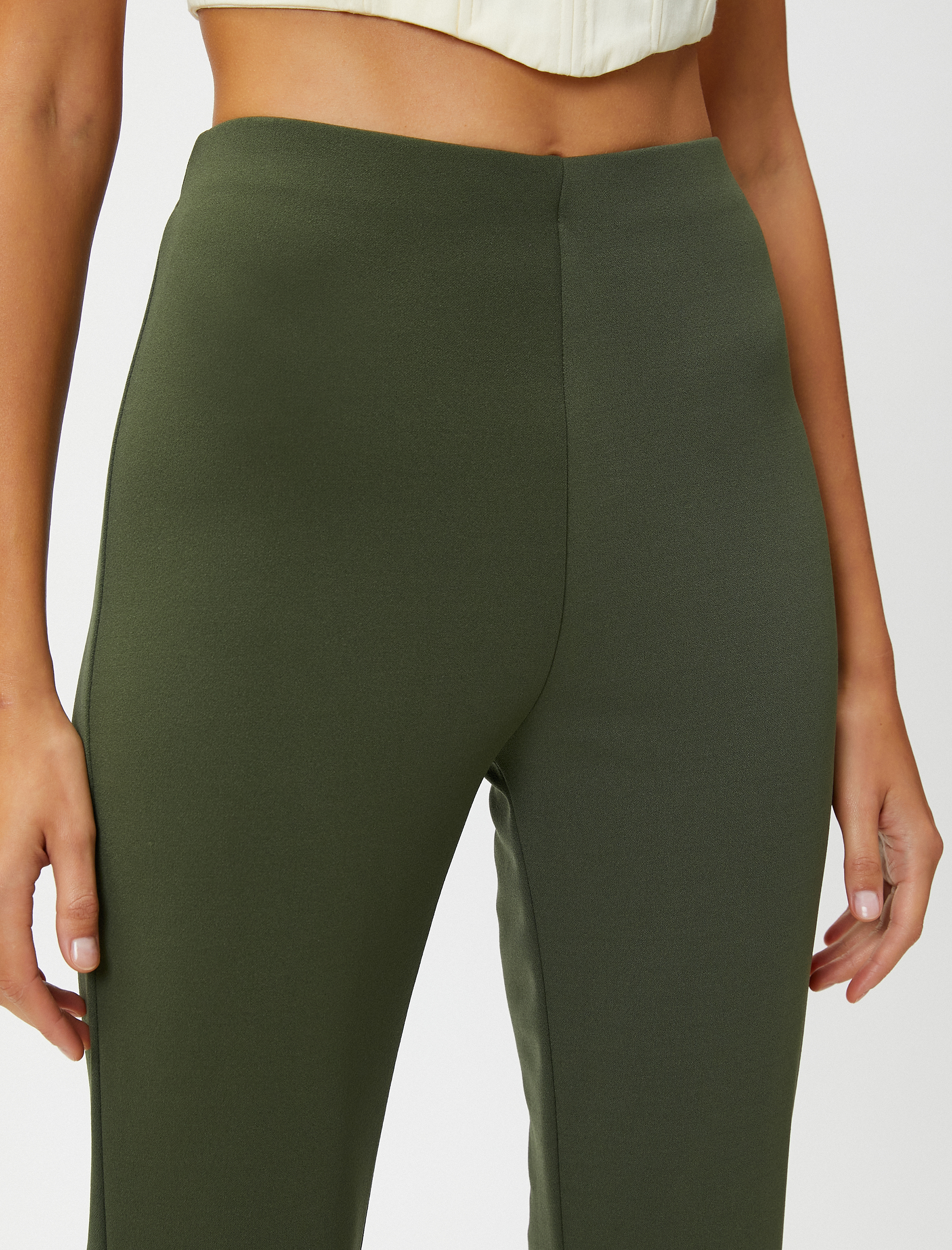   İspanyol Paça Tayt Pantolon