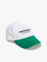 Kep Şapka Slogan İşlemeli