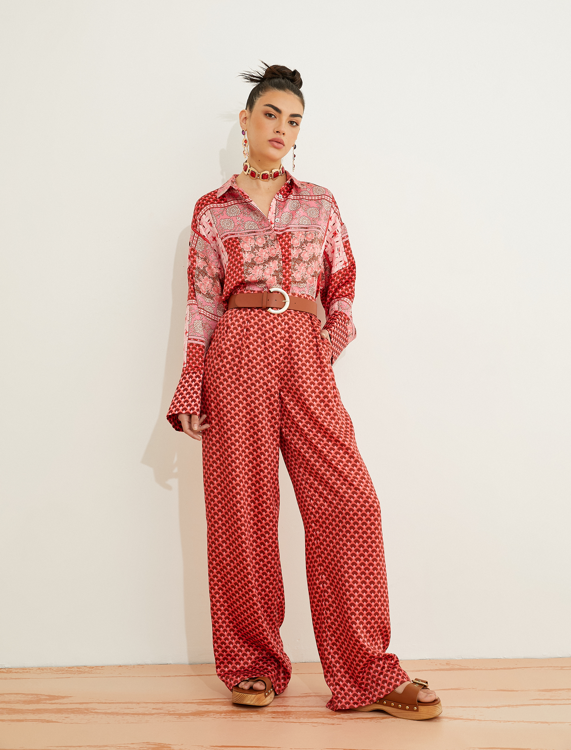   Pileli Palazzo Pantolon Cepli