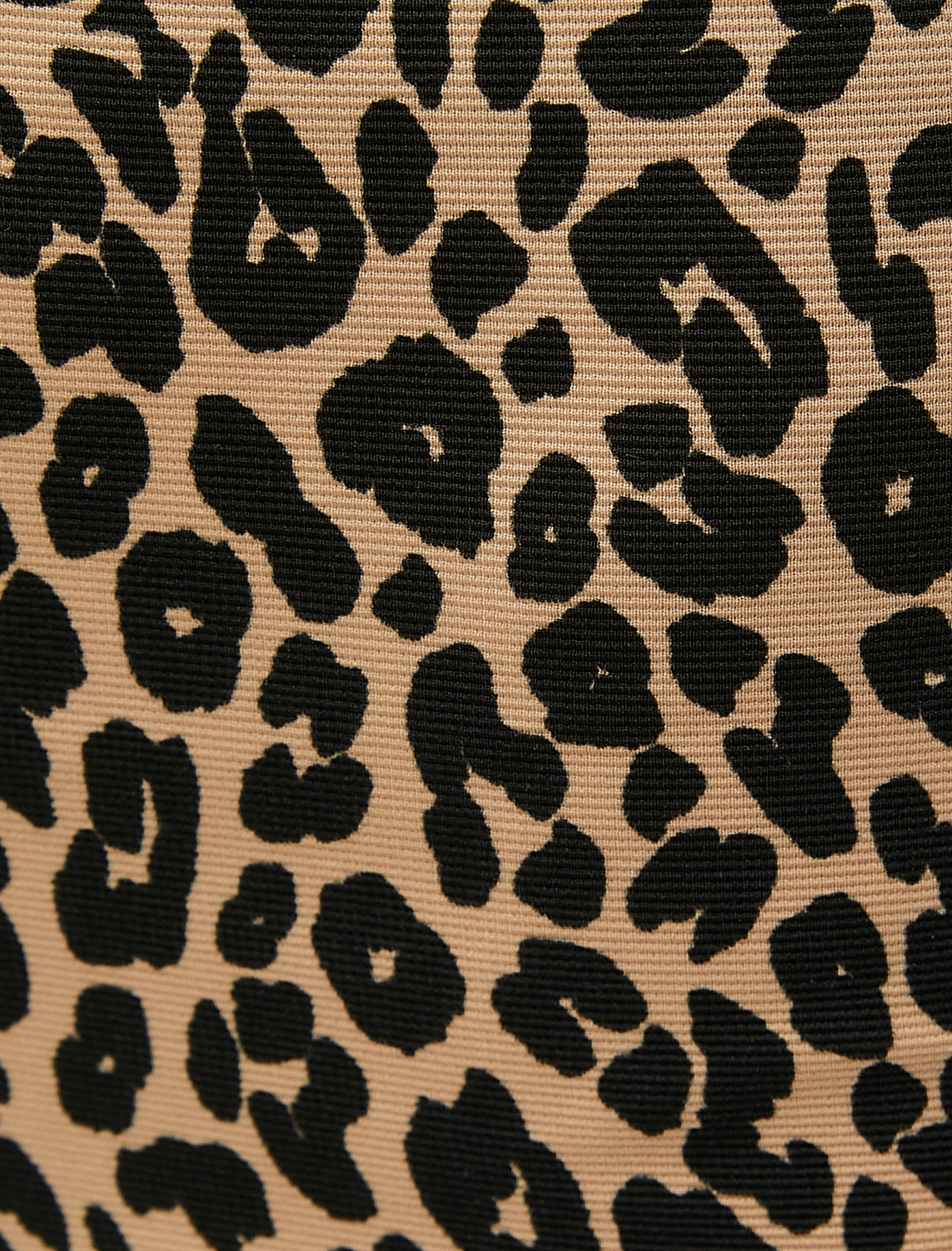   Leopar Desenli İspanyol Paça Tayt