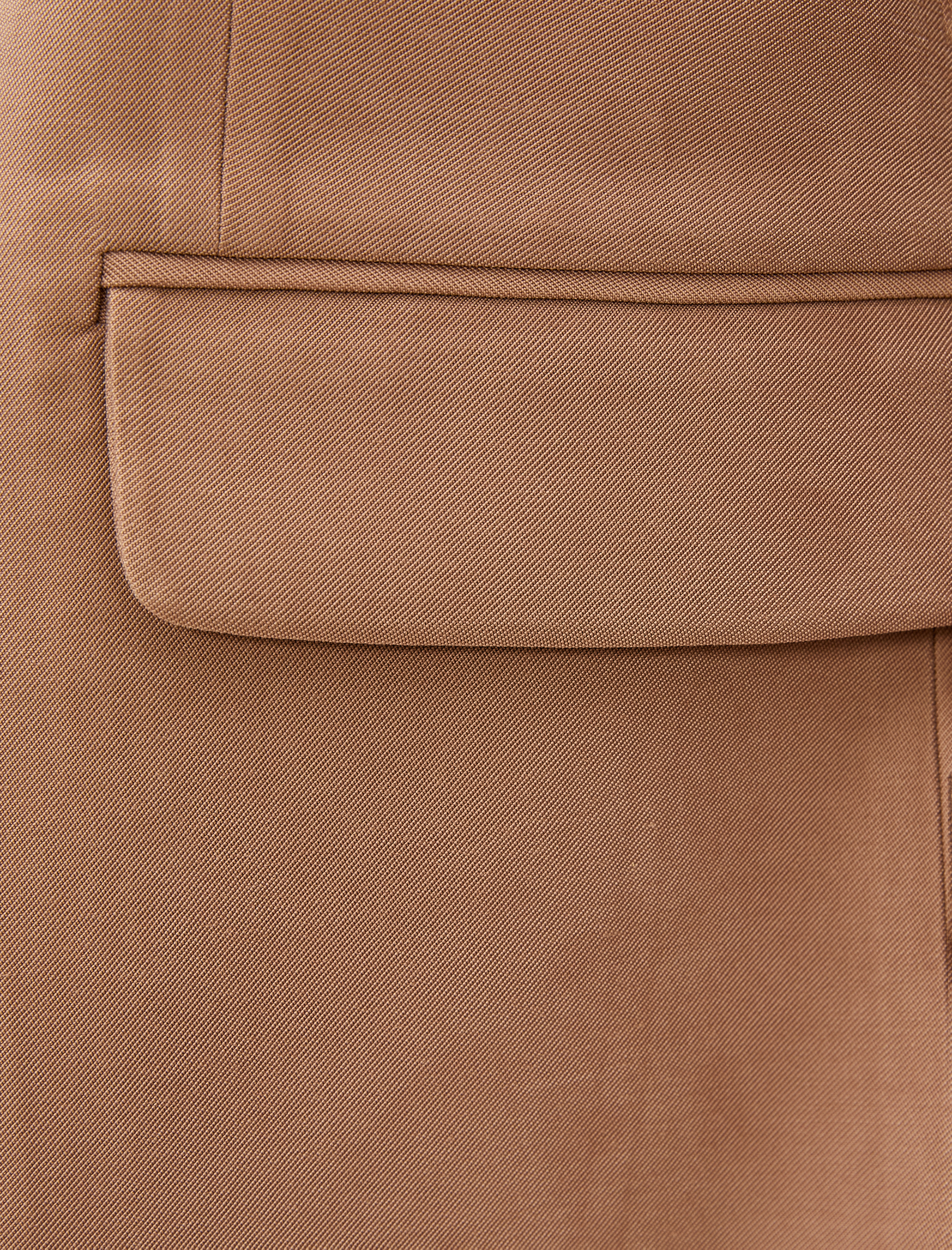   Tek Düğmeli Blazer Ceket Rayon Karışımlı